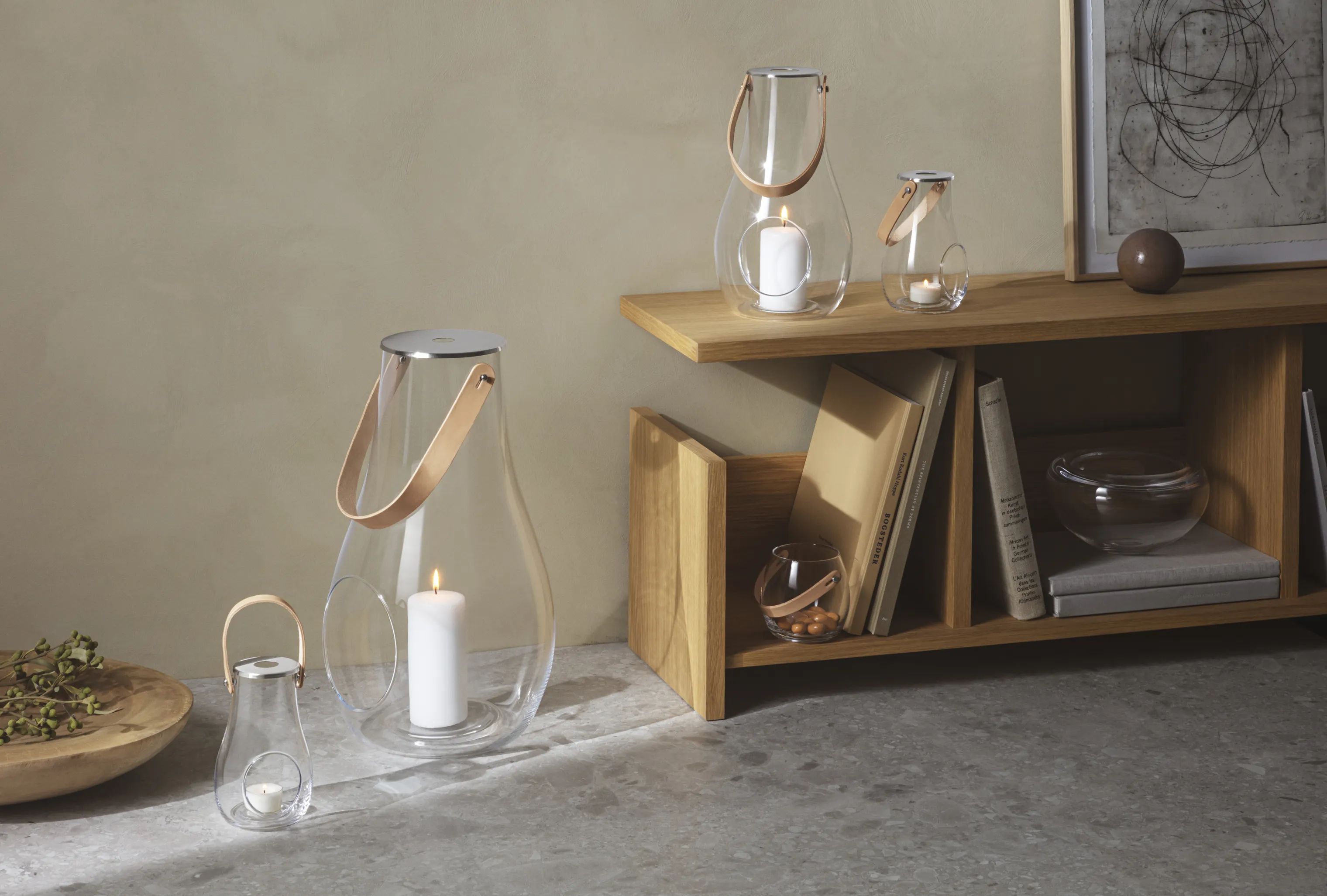 Holmegaard Lanterner Design with Light Lanterne i klar, 29 cm, 3