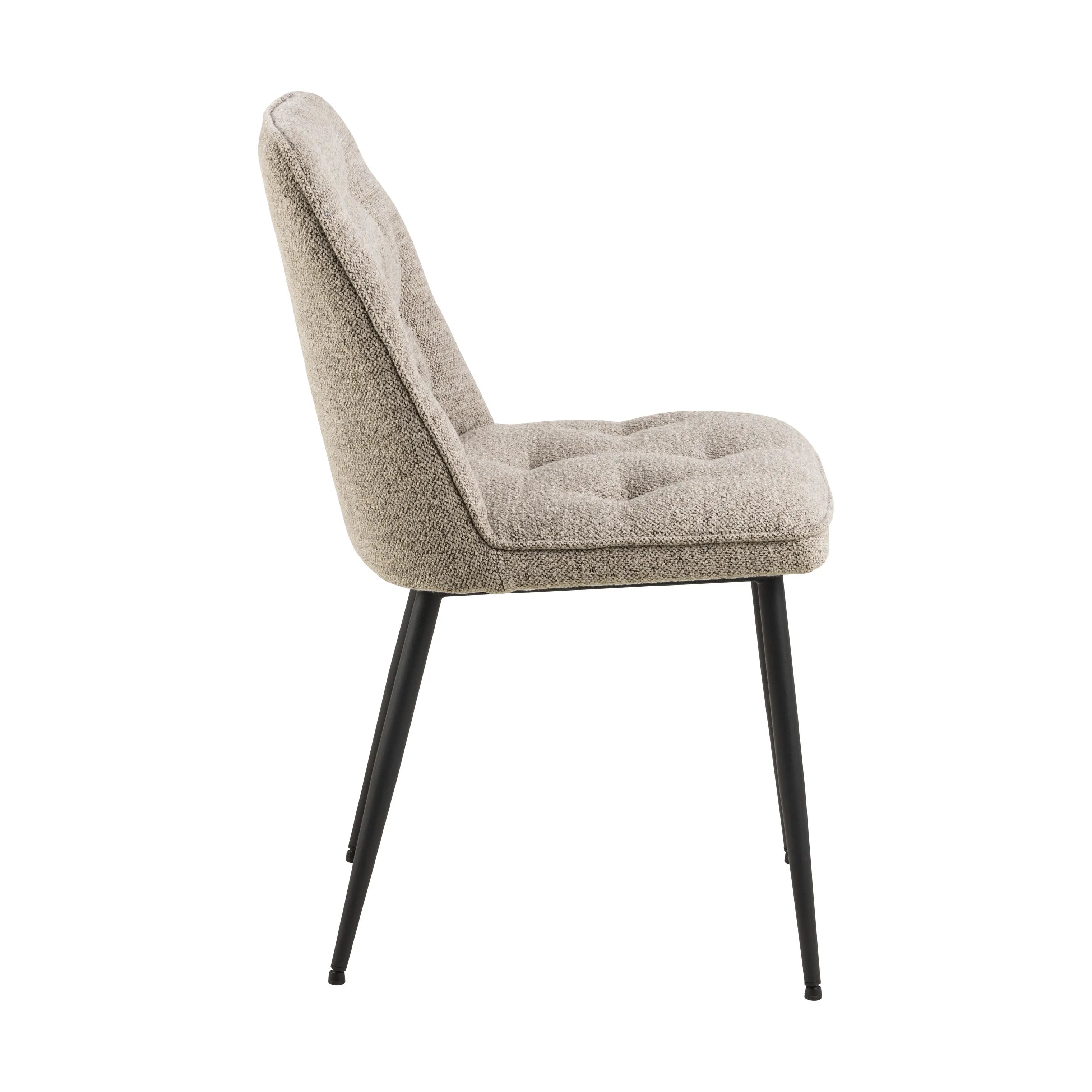 CASA Living Spisebordsstole Brooke Spisebordsstol - 2 stk i Beige, 5