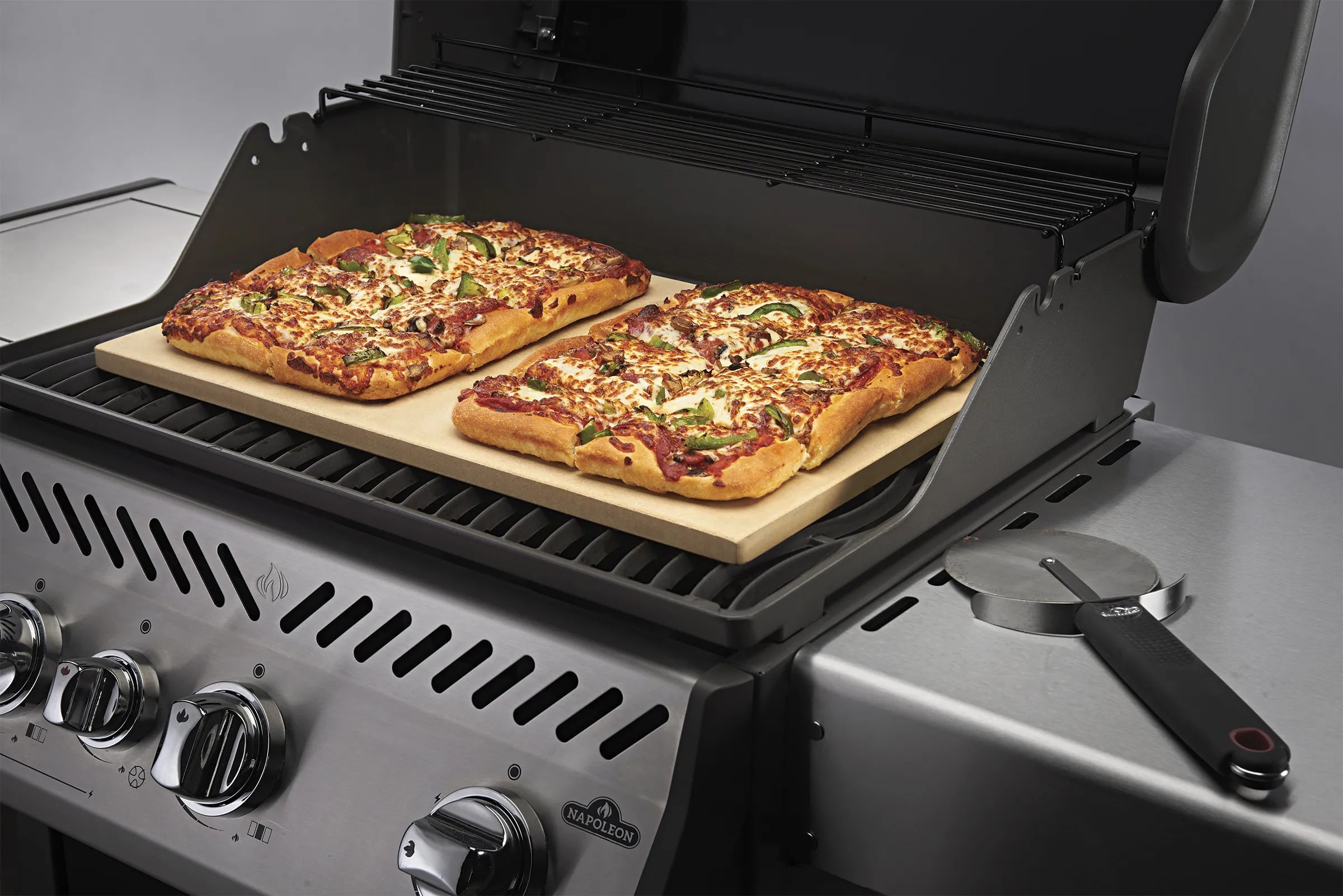 Napoleon Pizzasten Bage- og pizzasten i 50,5 cm, 2