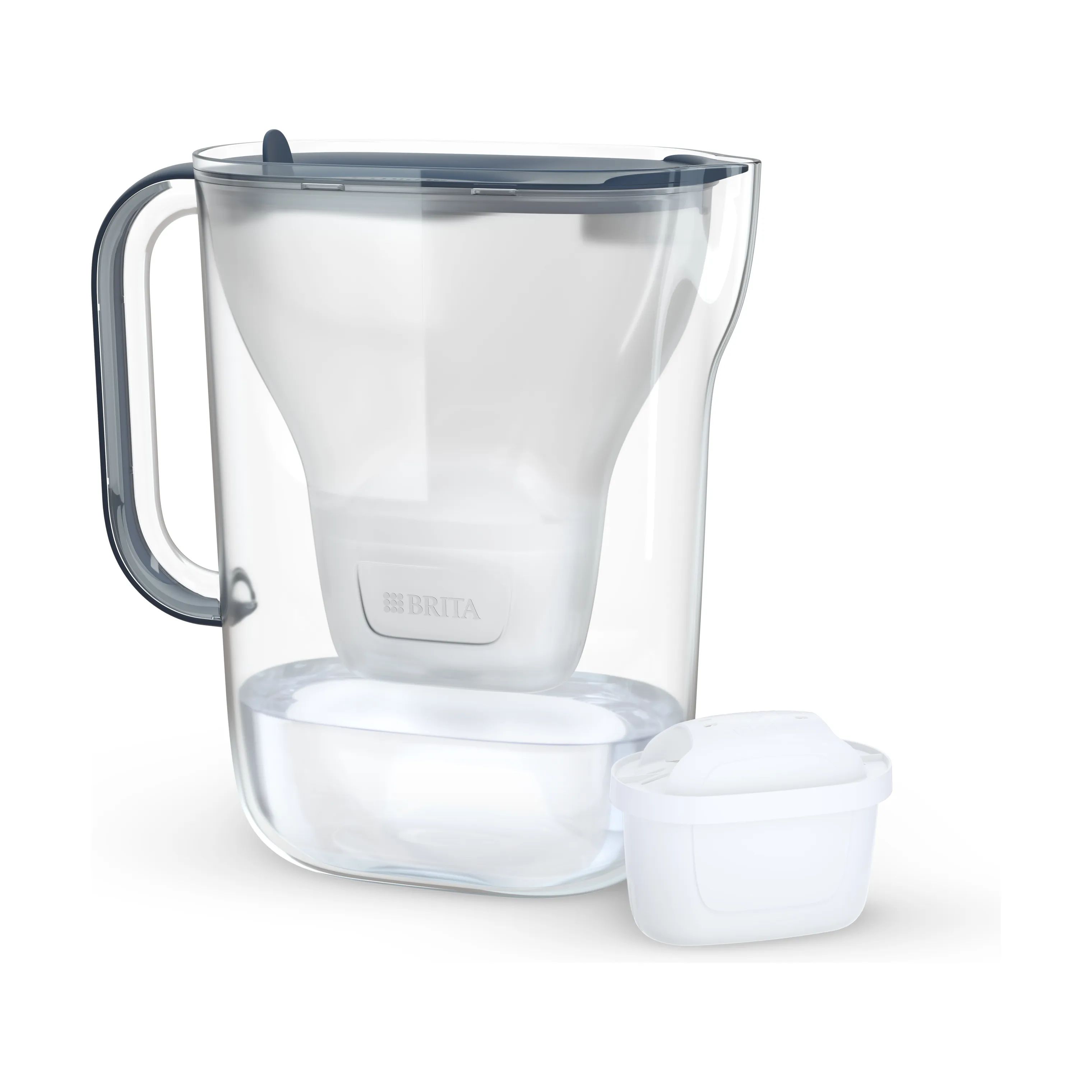 Brita Serveringskander Essential Vandfilterkande i Hvid, 1