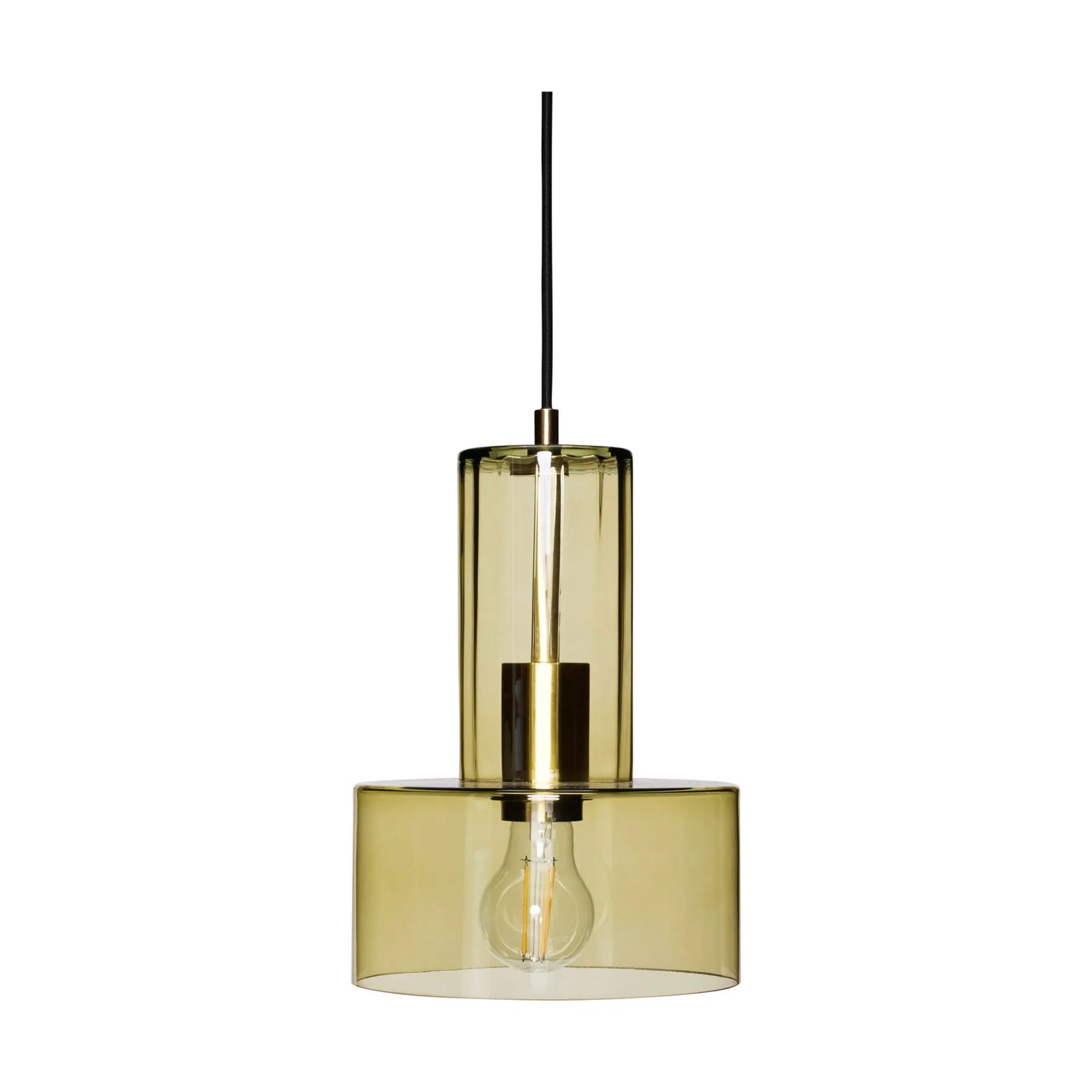 Hübsch Pendler Ripple Pendel i Grøn, 1
