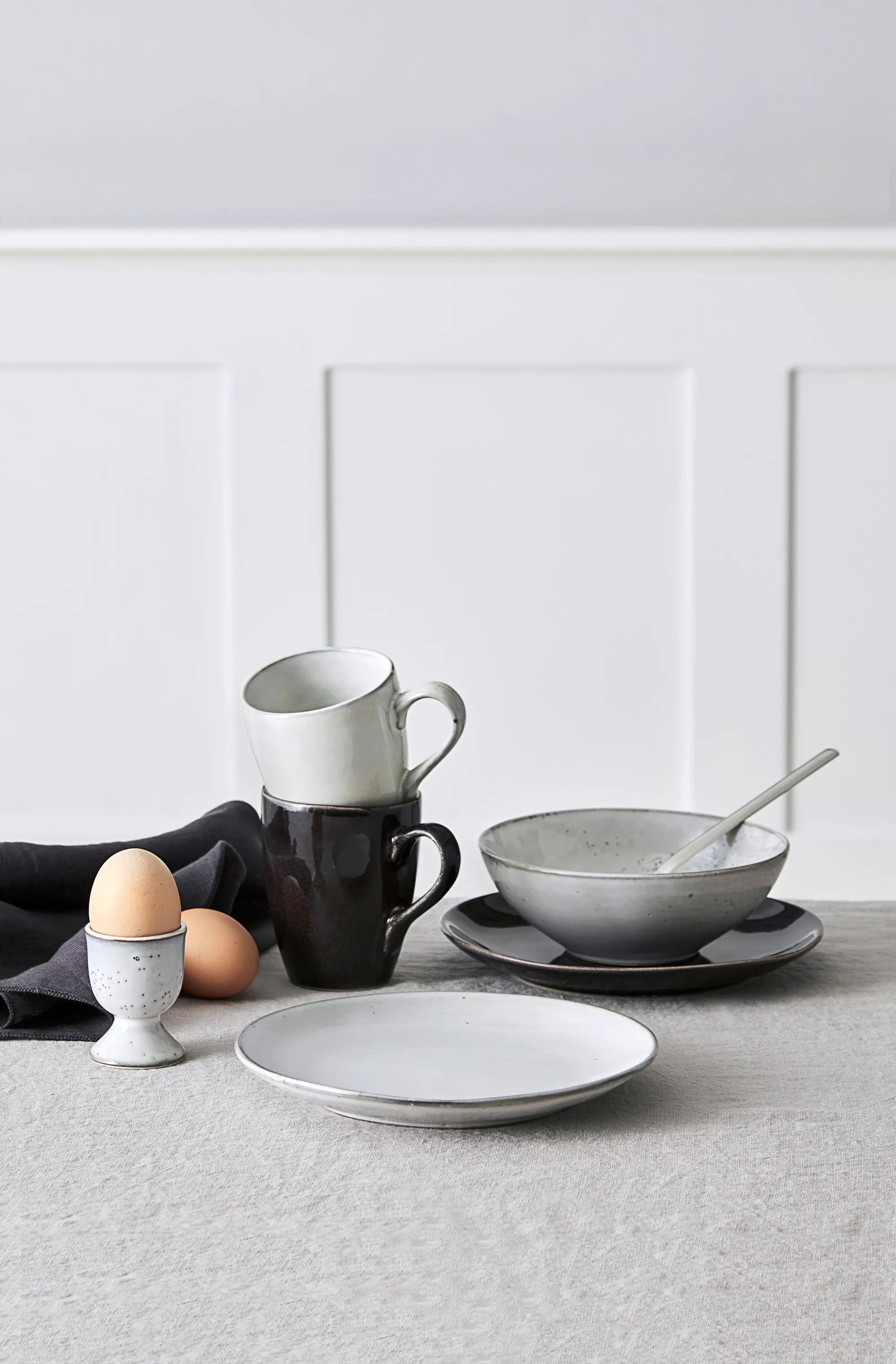 Broste Copenhagen Krus og kopper med hank Nordic Sand Krus i Sand, 3