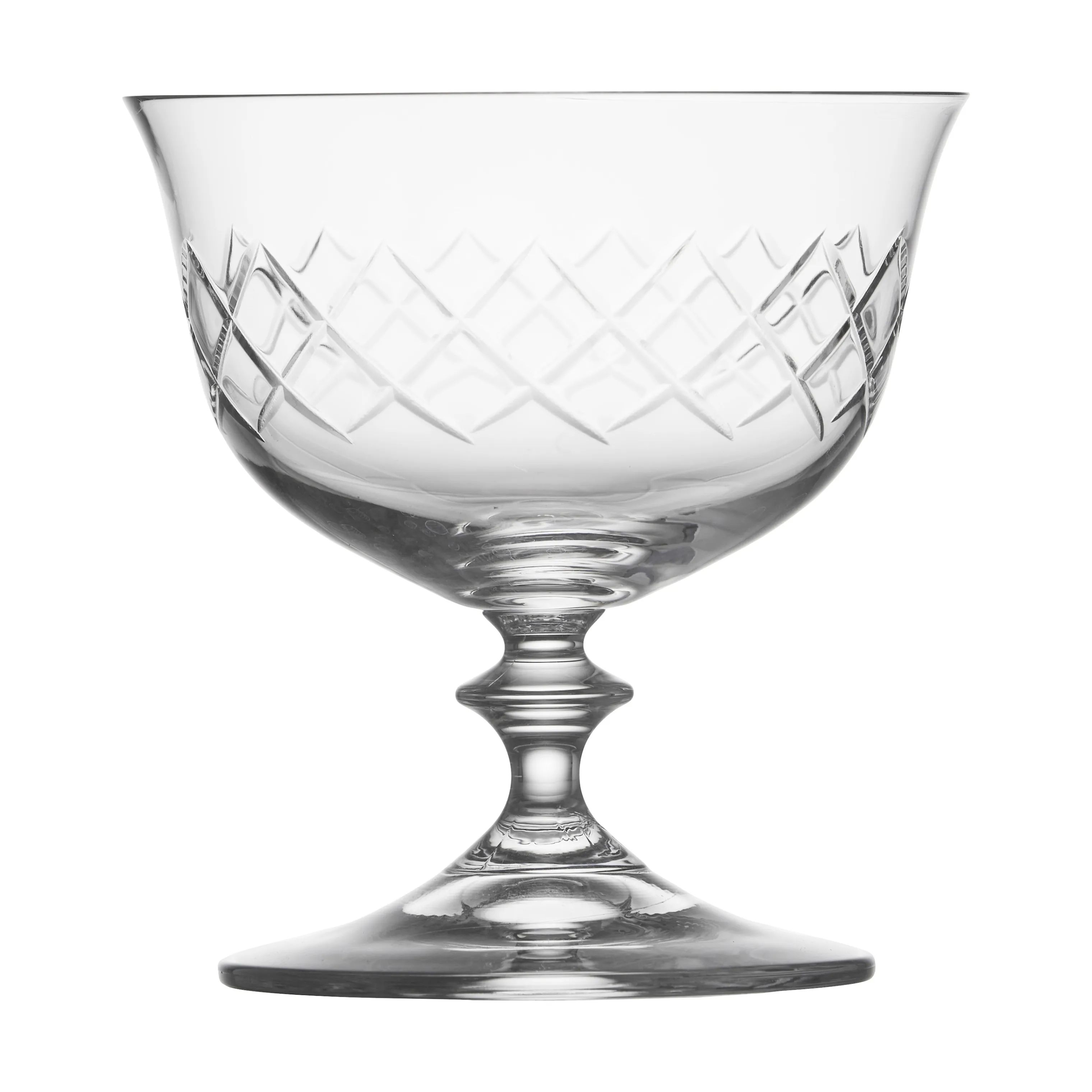 Lyngby Glas Champagneglas Eaton Champagneskål - 2 stk i Klar, 3