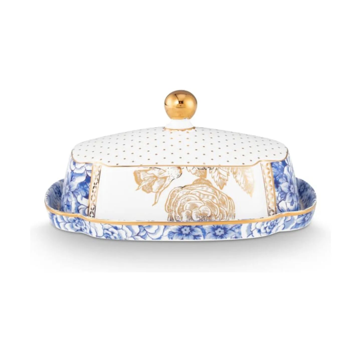 PIP Studio Smørbokse Royal Smørskål i White, 1