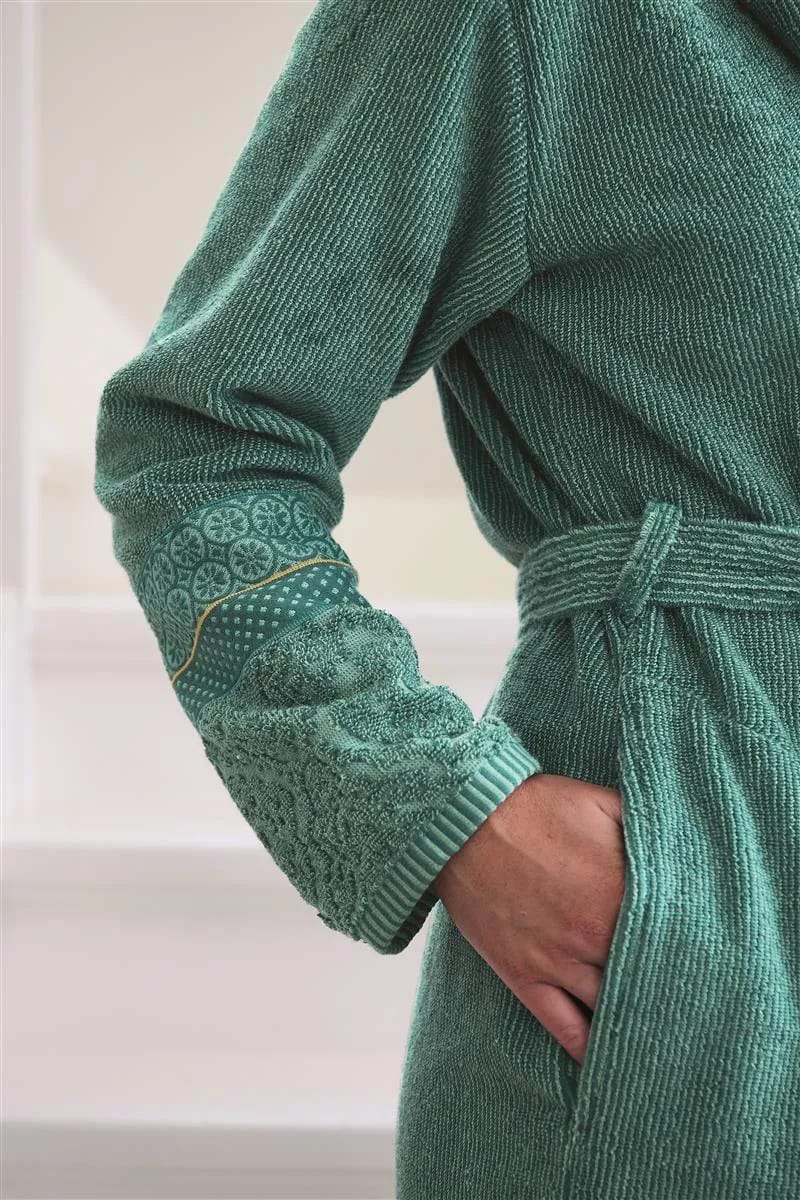 PIP Studio Håndklæder Soft Zellige Håndklæde i Green, B70 x L140 cm, 2