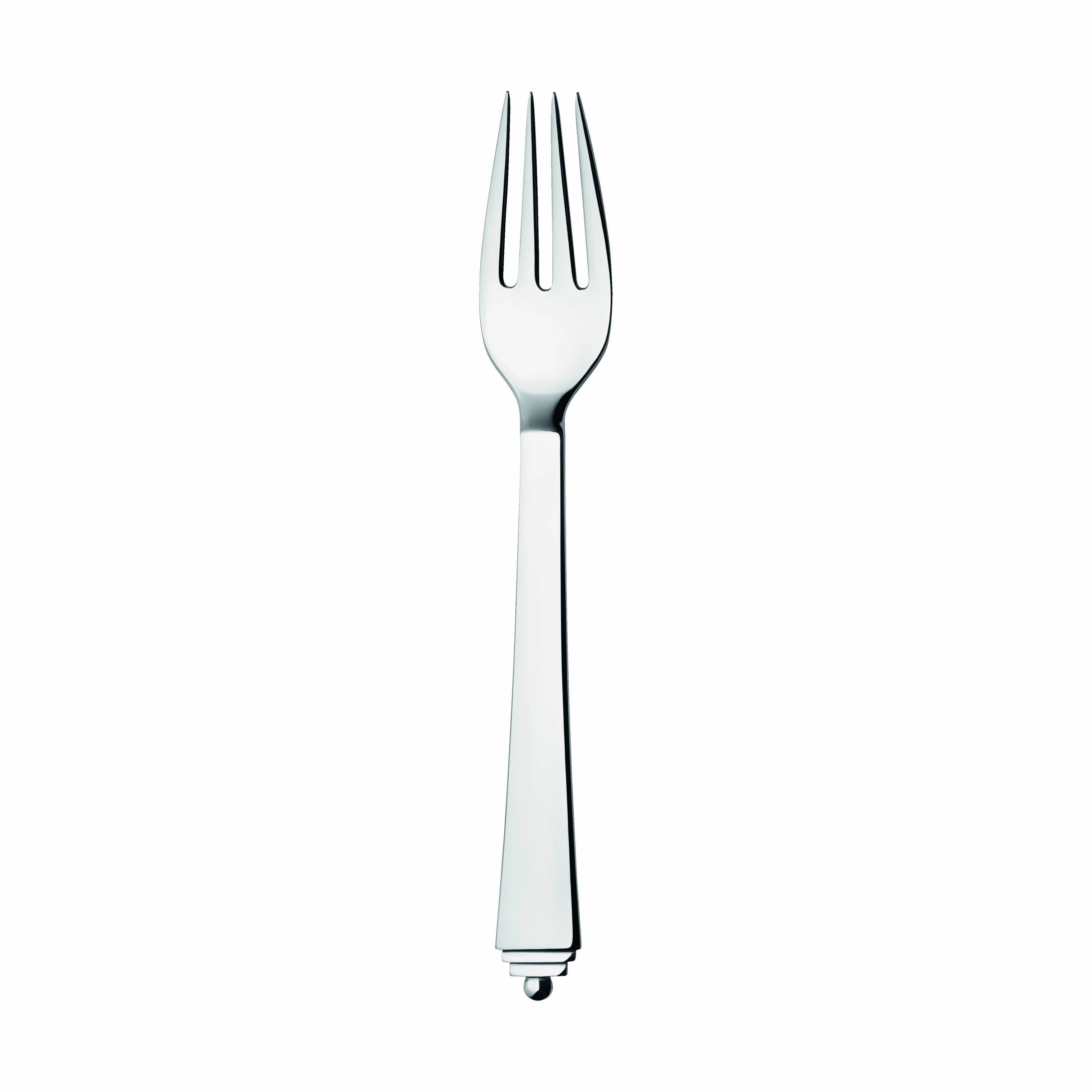 Georg Jensen Bordgafler Pyramide Spisegaffel i Stål, 1