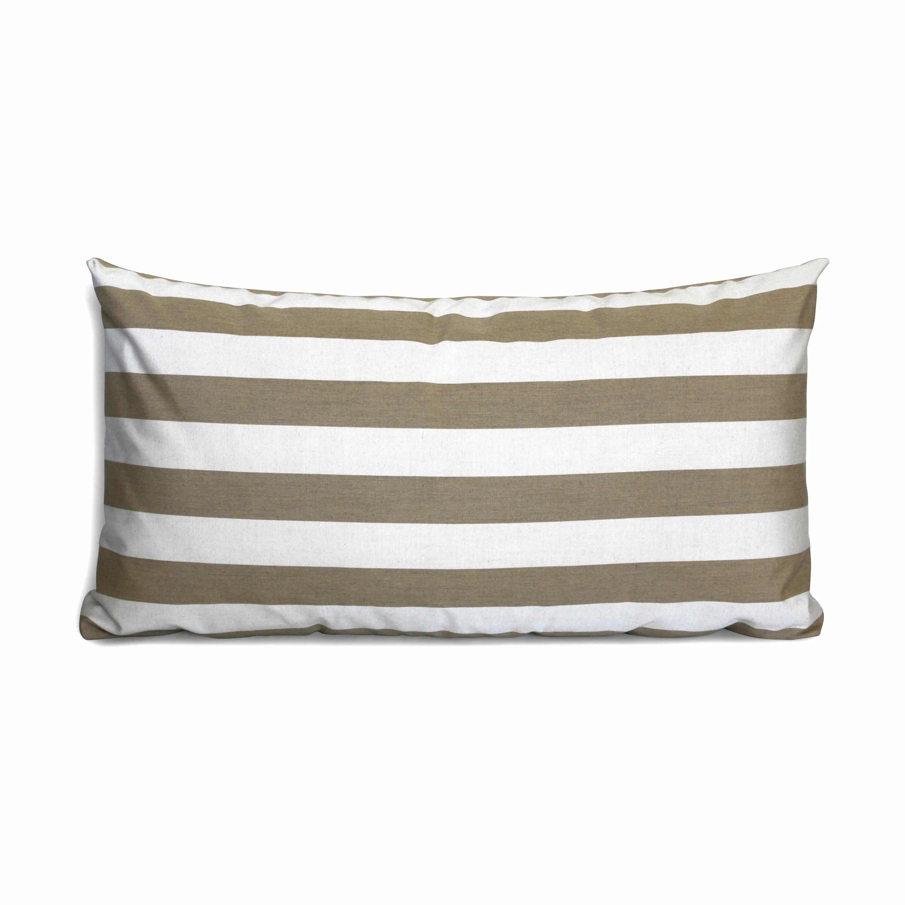 TRIMM Copenhagen Havehynder Pude i Taupe/hvid, H42 x B80 cm, 1