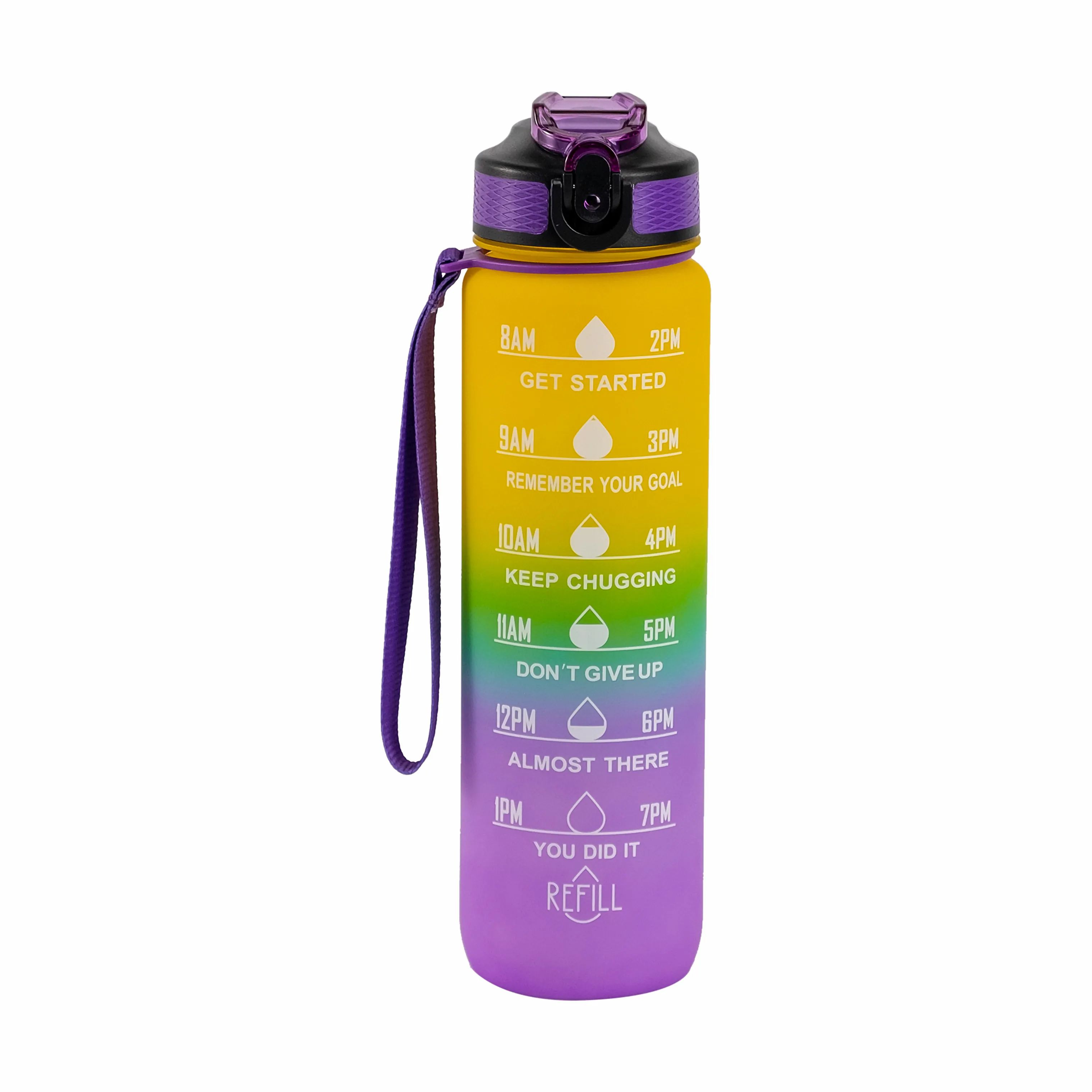 Hollywood Drikkedunke Motivational Bottle i Multicolor, 1