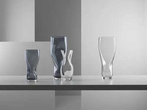 Orrefors Vaser Squeeze Vase i Blå, 23 cm, 2