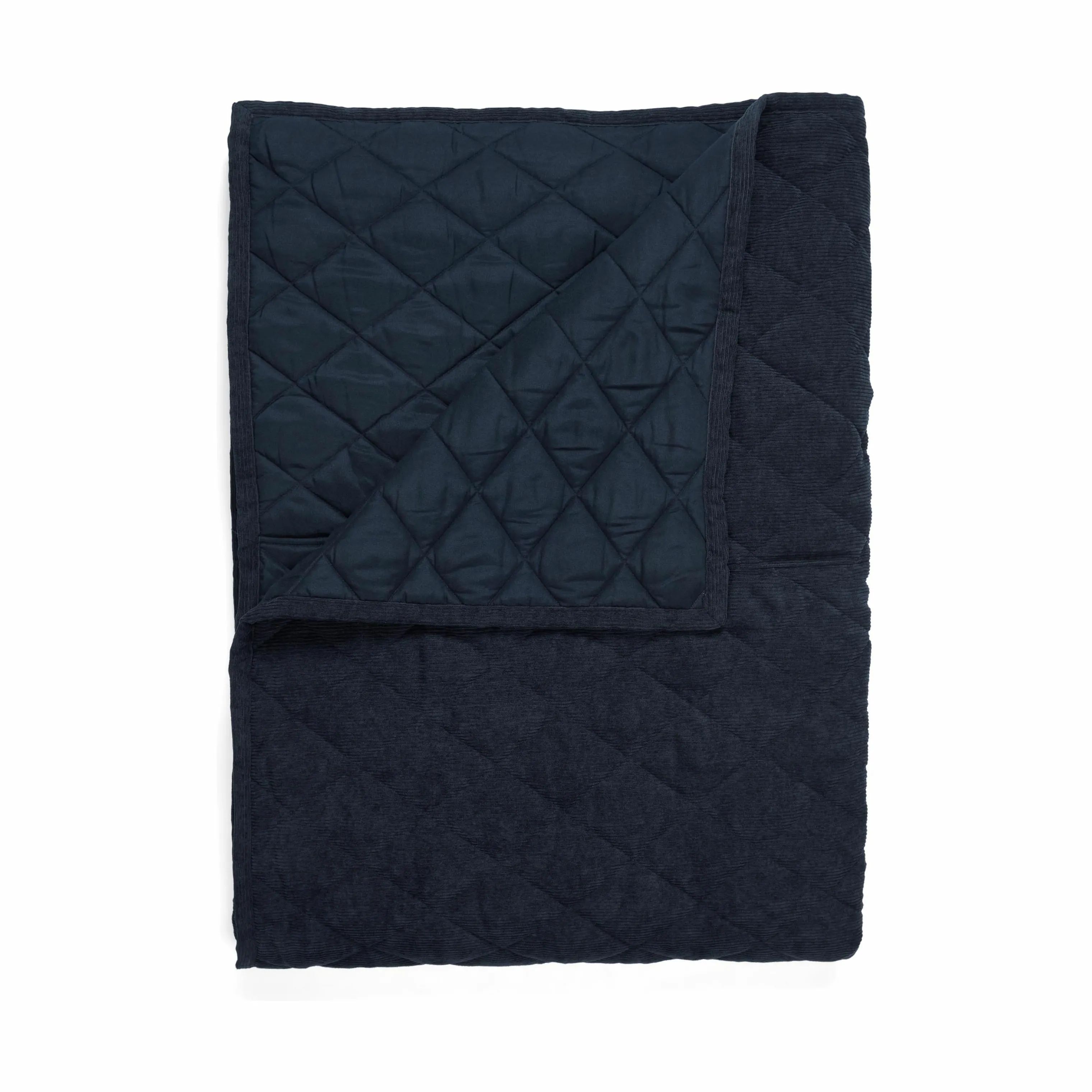 Essenza Plaider Billie Plaid i Nightblue, B220 x L265 cm, 1