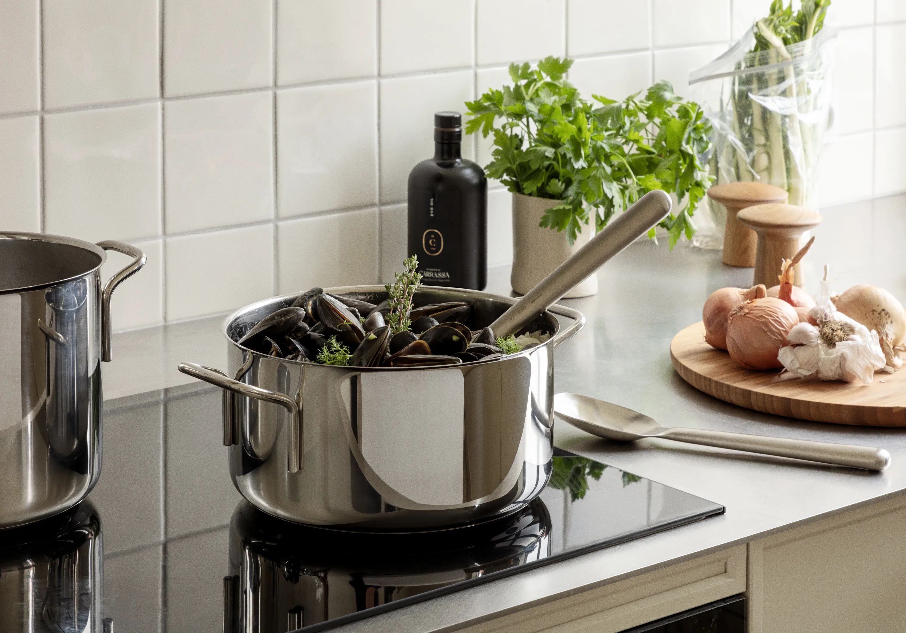Eva Trio Gryder Stainless Steel Rec. Stainless Steel Gryde i Stål, 2