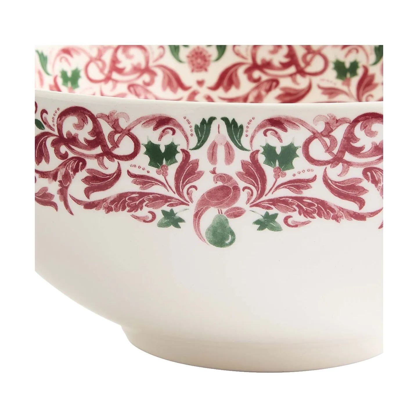 Spode Salatskåle Yuletide Salatskål i Rød/grøn/hvid, 4