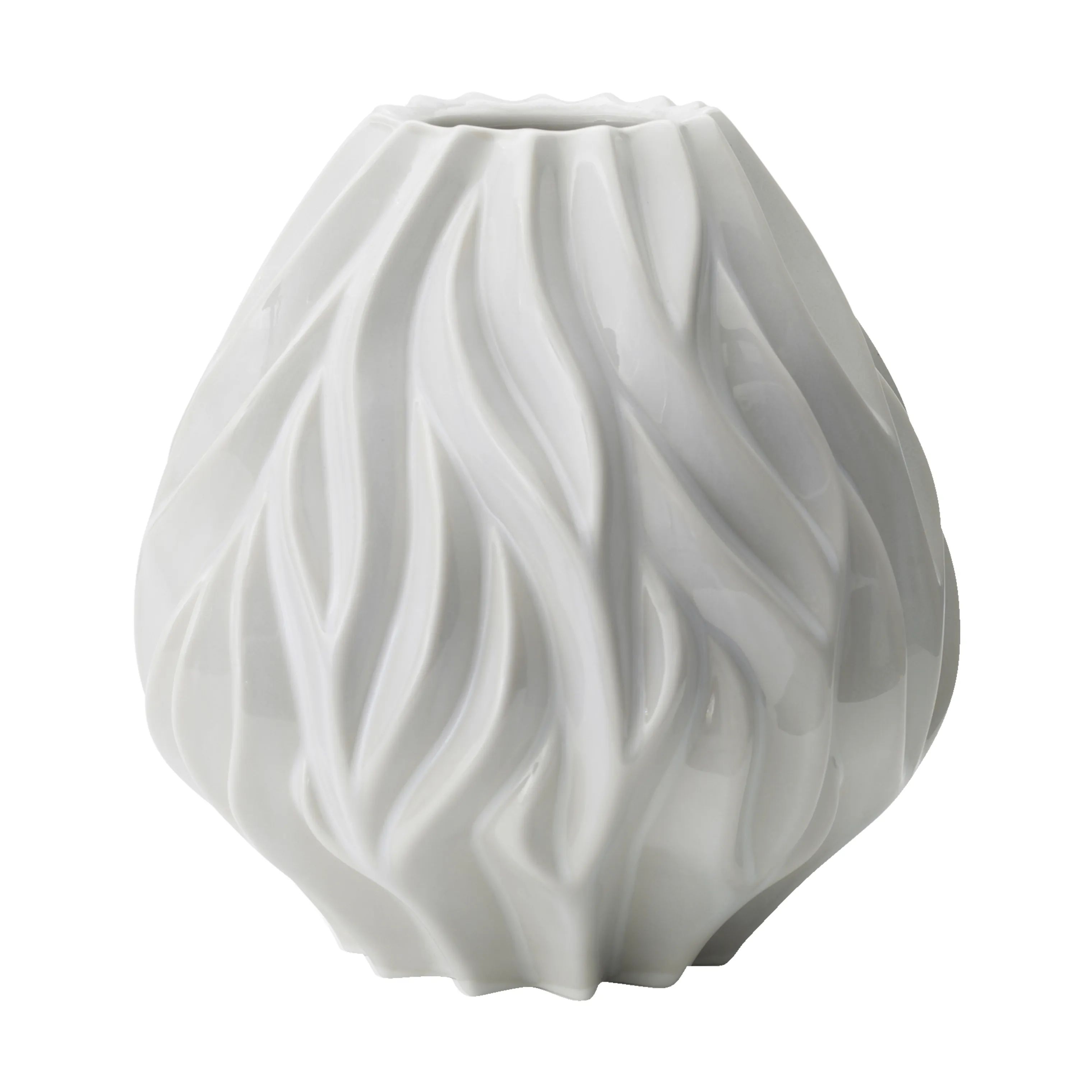 Morsø Vaser Flame Vase i Hvid, 23 cm, 1