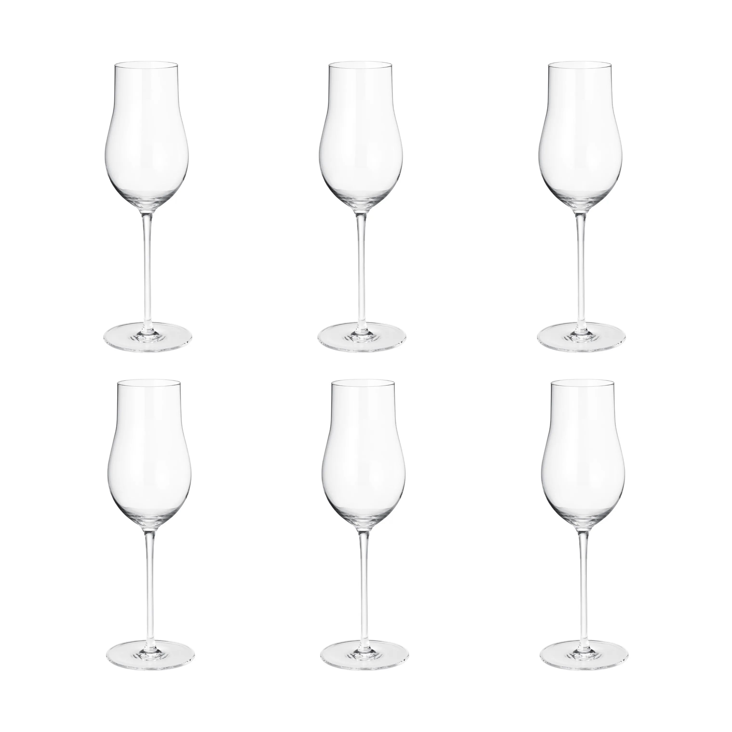 Georg Jensen Champagneglas Sky Champagneglas - 6 stk. i Klar, 1