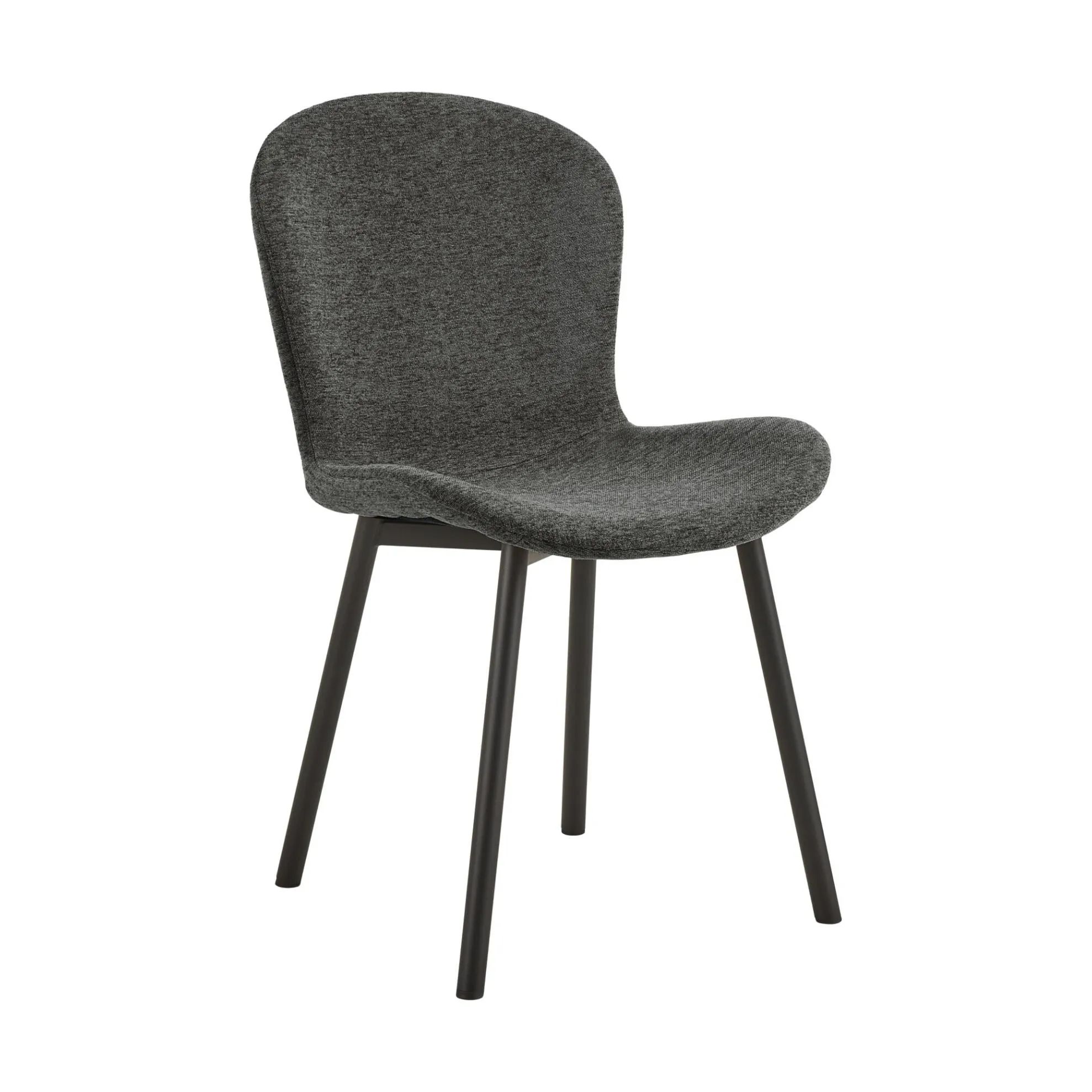 CASA Living Spisebordsstole Esra Spisebordsstol - 2 stk. i Mørkegrå, 1