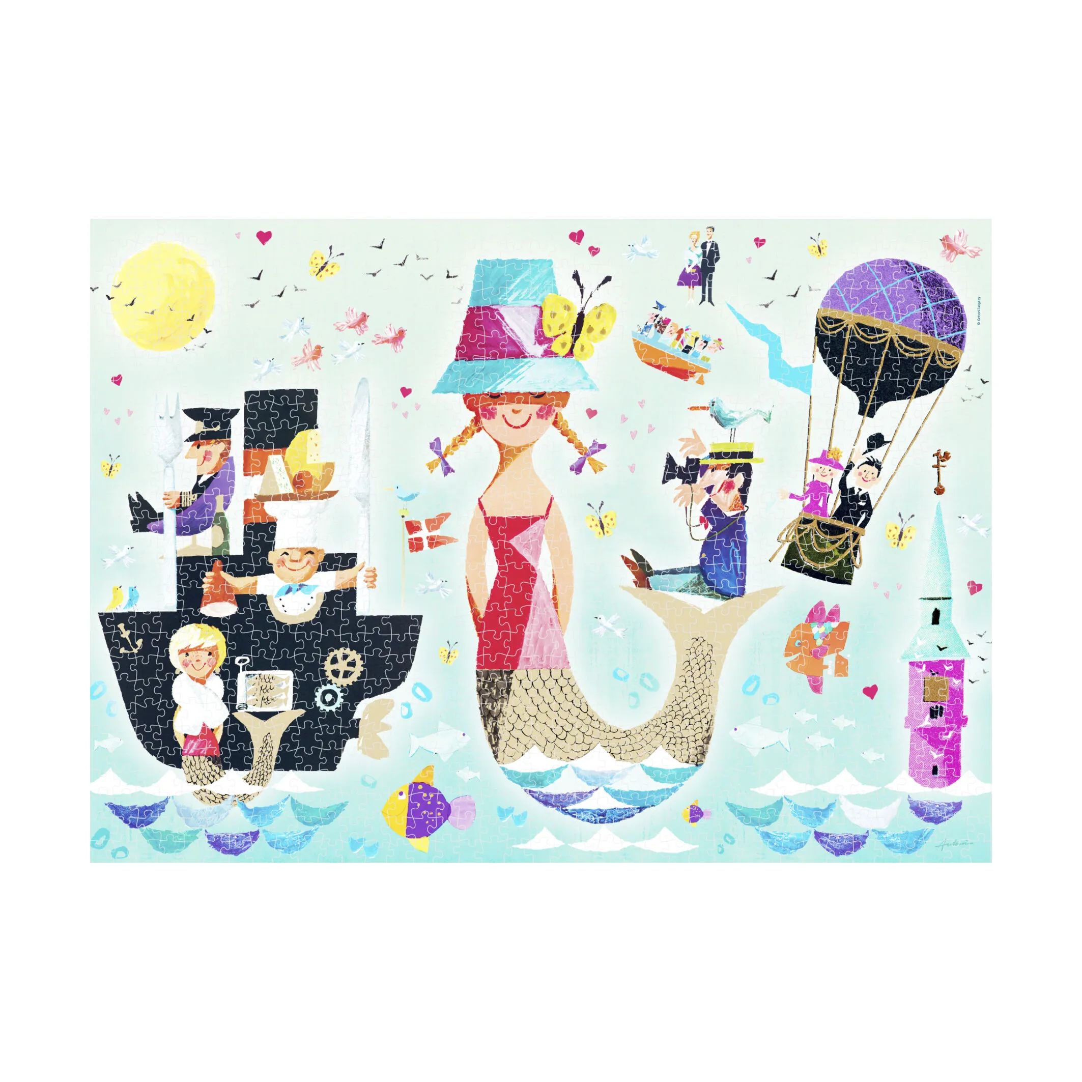 Barbo Toys Puslespil Ib Antoni Puslespil - Havfruen i Havfruen, 1
