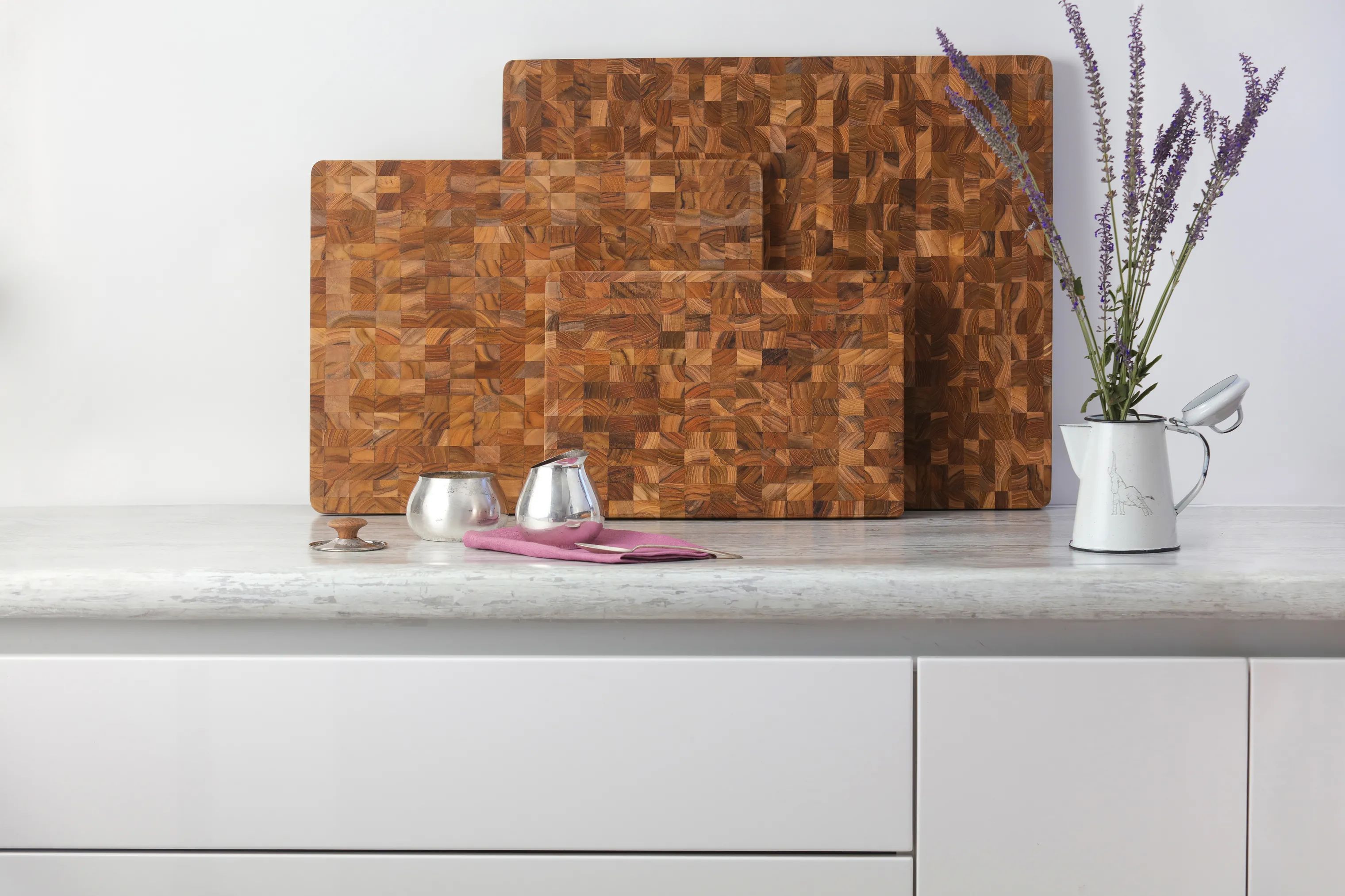 Teakhaus Skærebrætter Teakhaus Brætter Slankt Skærebræt i Teaktræ, B25,4 x L35,5 cm, 4