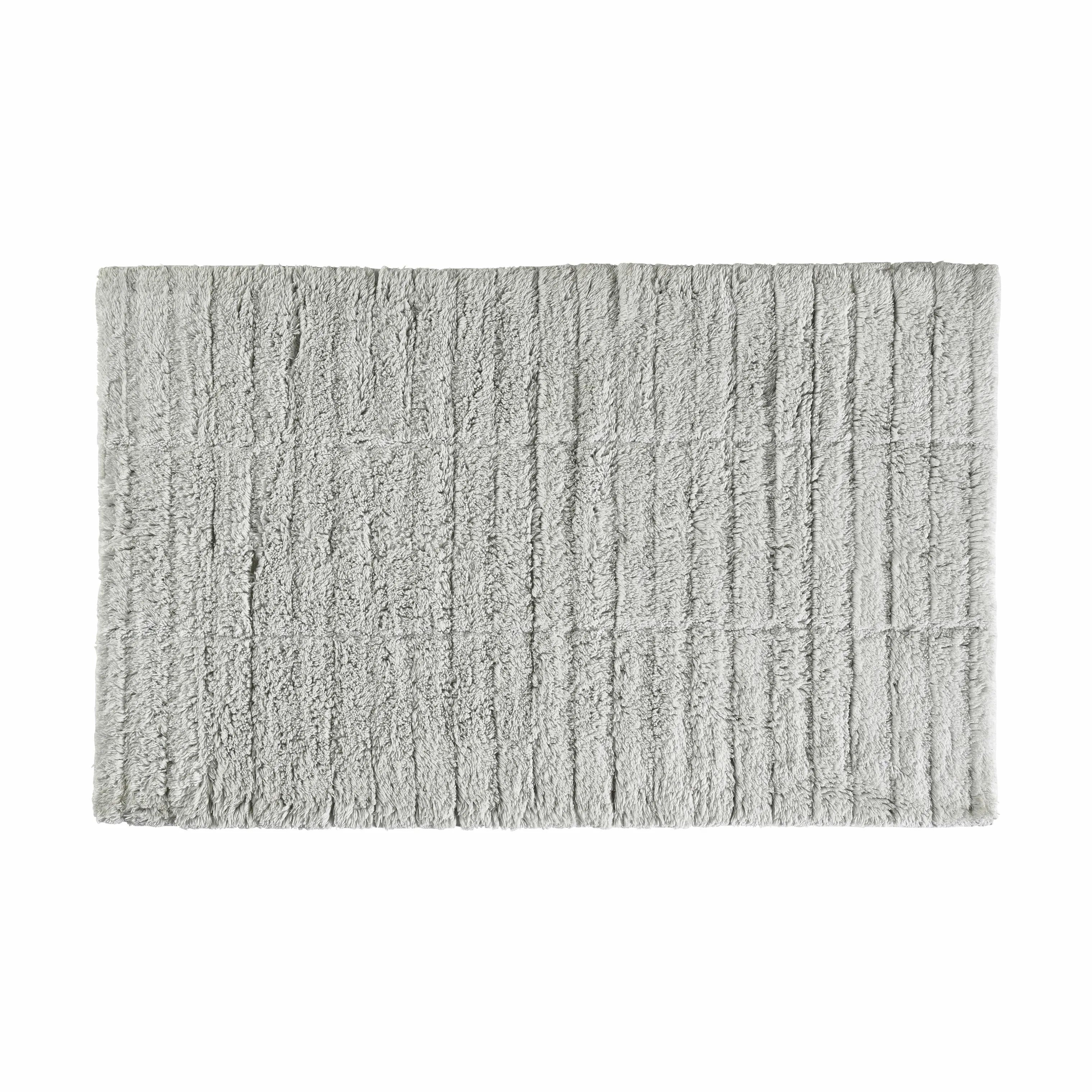 Zone Bademåtter Tiles Bademåtte i Soft Grey, 1
