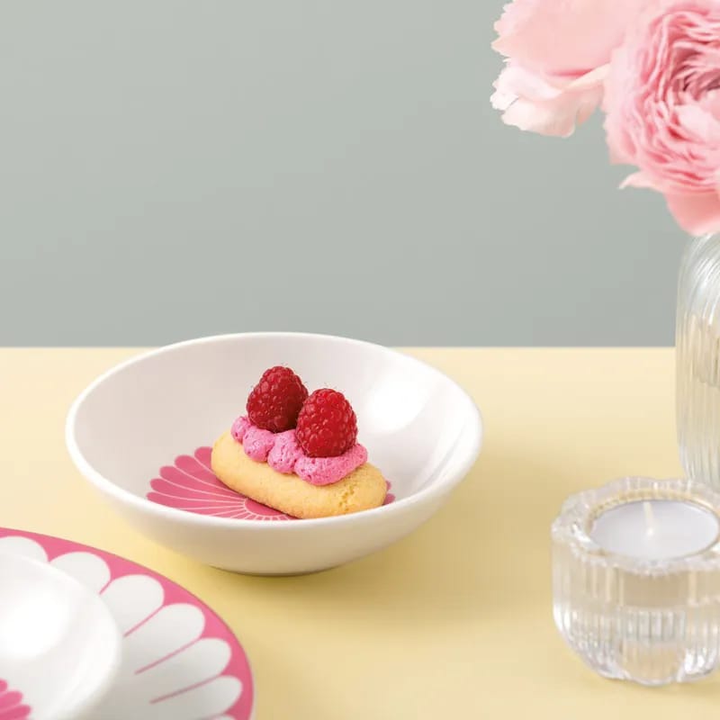 Villeroy & Boch Skåle Fleur Cassis Skål i Hvid/pink indeni, 3