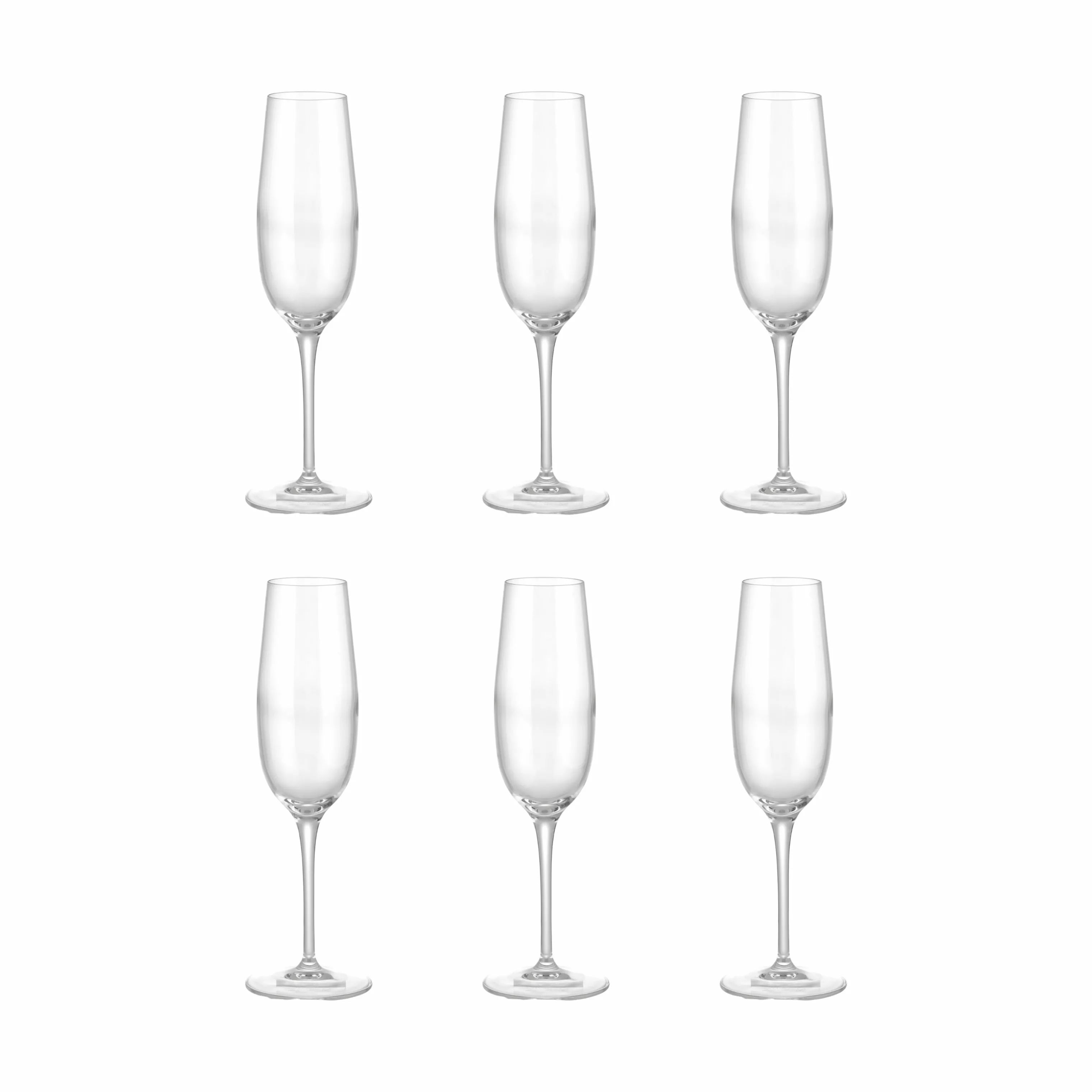Luigi Bormioli Champagneglas Palace Champagneglas - 6 stk. i Klar, 23.5 cl, 1