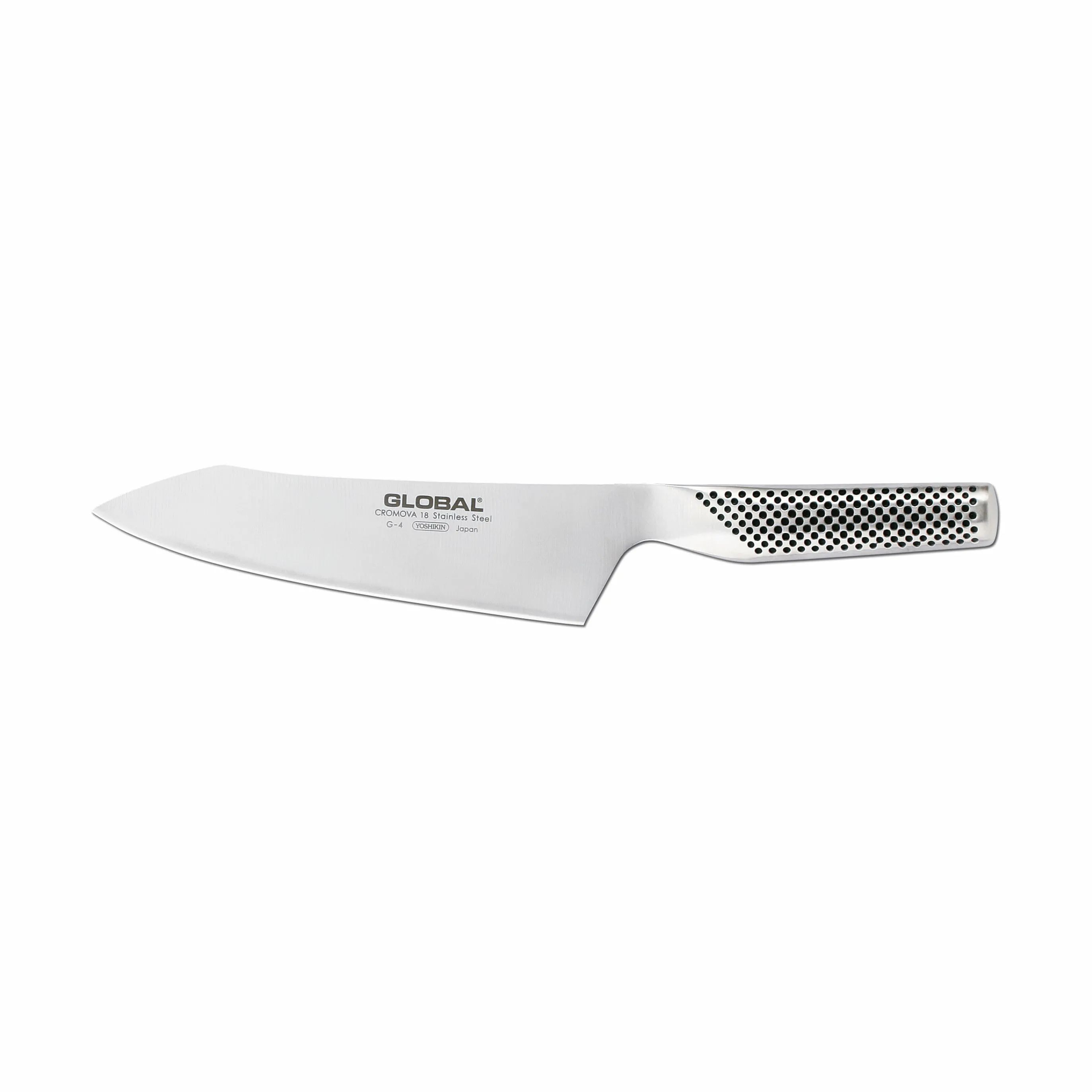 Global Kokkeknive Classic G-4 Orientalsk Kokkekniv i Sølvfarvet, 1
