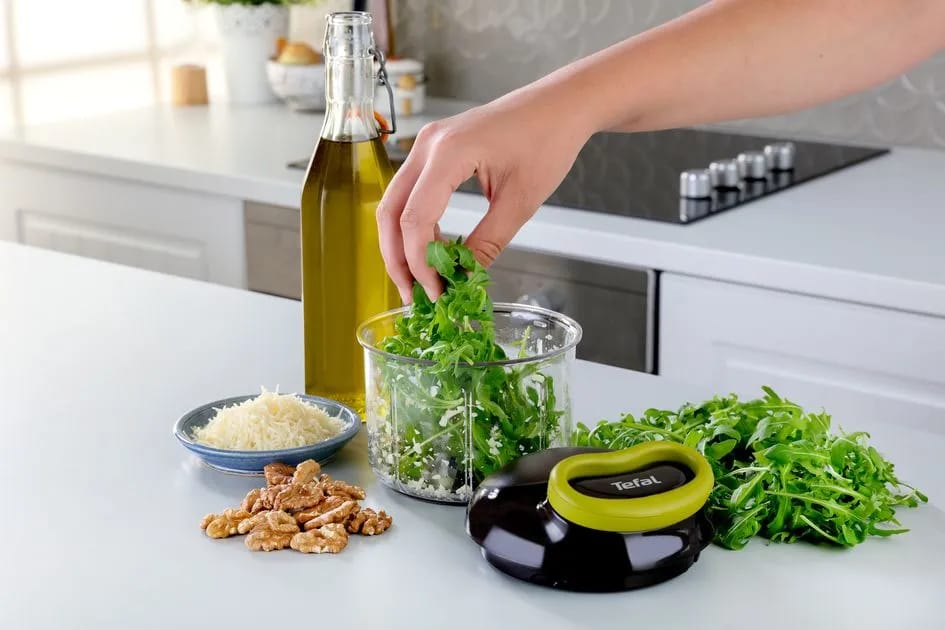 Tefal Minihakkere 5 second chopper Minihakker i Klar / Sort / Grøn, 5