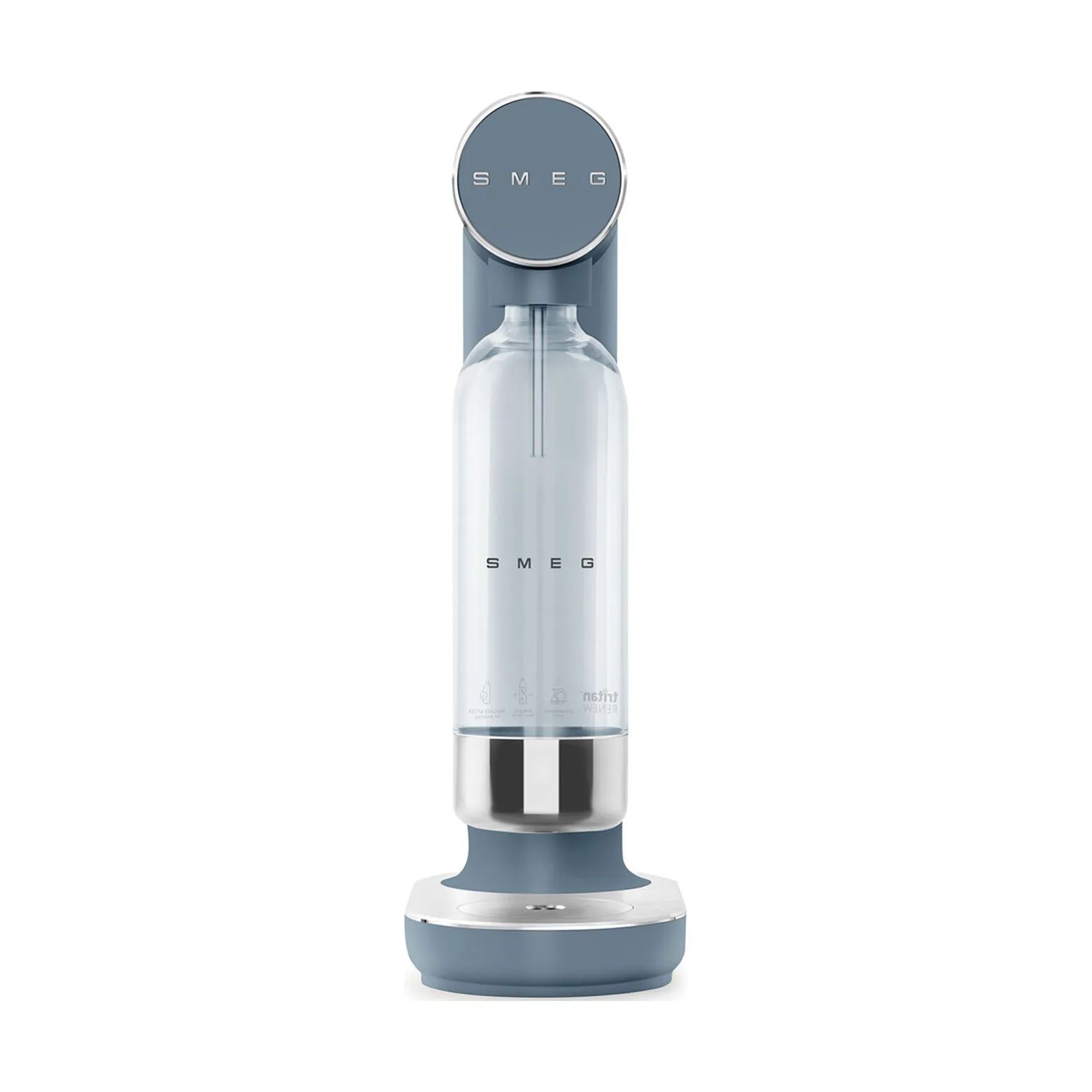 Smeg Sodavandsmaskiner Collezione Kulsyremaskine i Storm Blue, 5