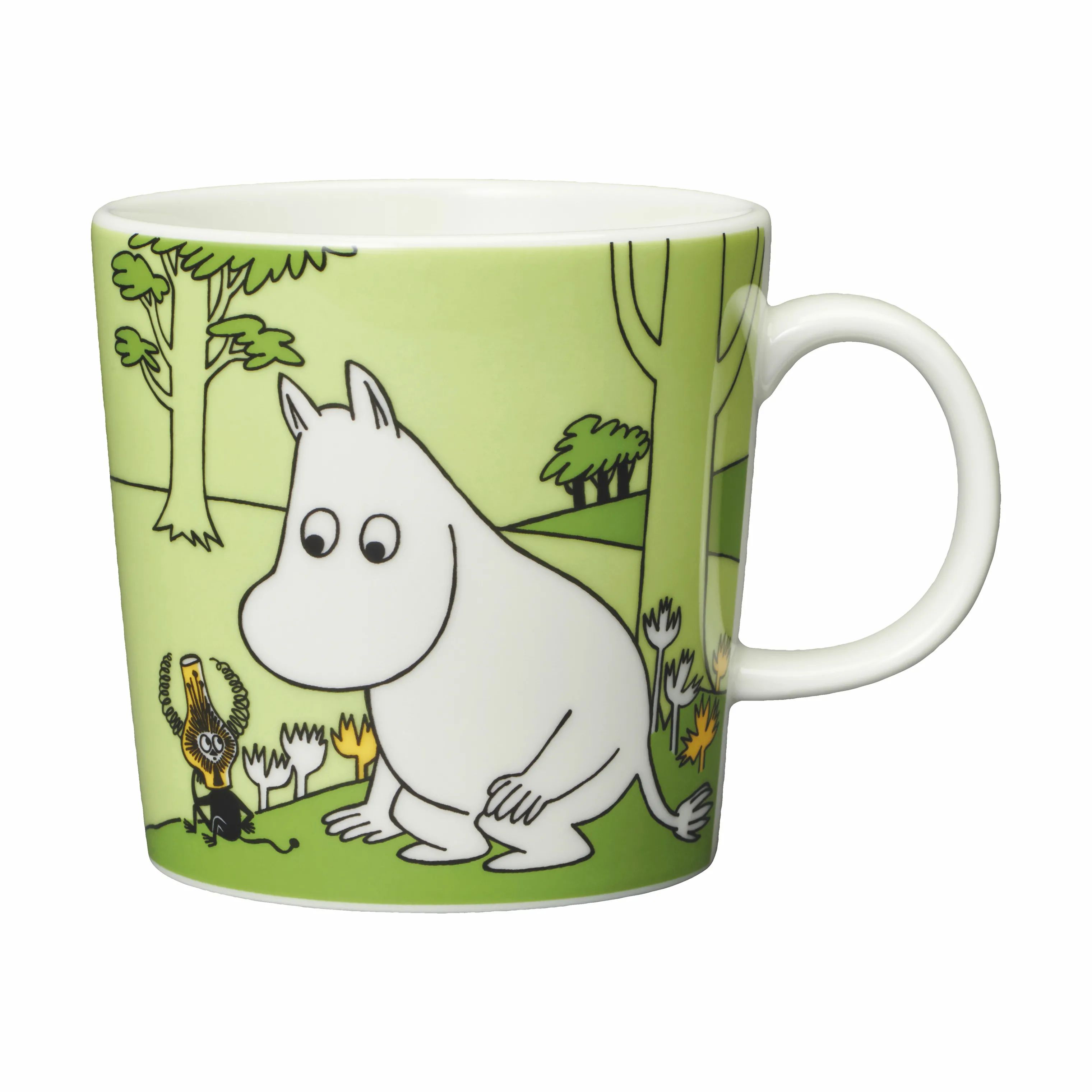 Moomin Arabia Krus og kopper med hank Ferieklar Krus - Mumitrold i Mumitrold, 30 cl, 1