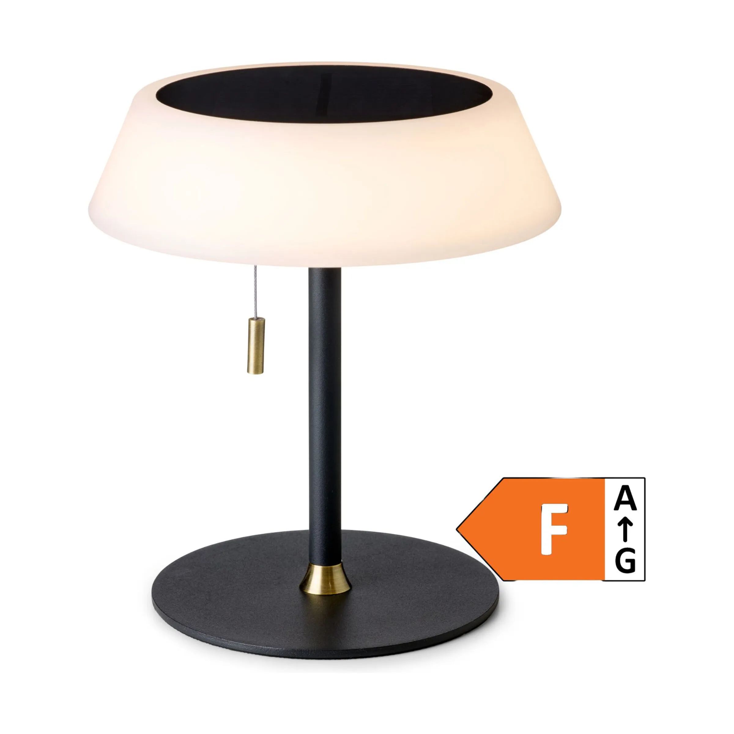 Halo Design Bordlamper Solar Bordlampe i Sort, 1