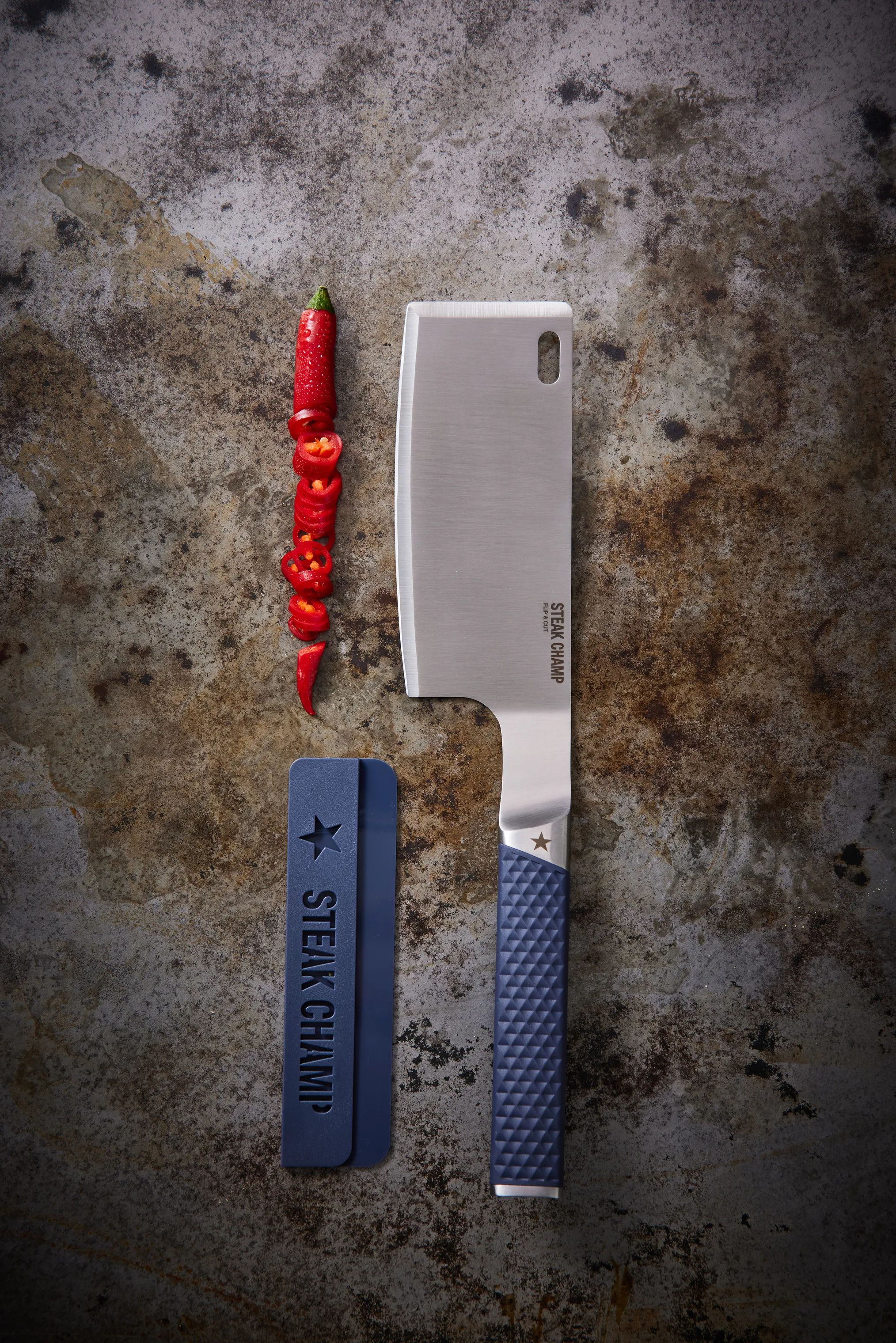 Steak Champ Øvrigt grilltilbehør Flip & Cut Spatel i Rustfrit stål, 3