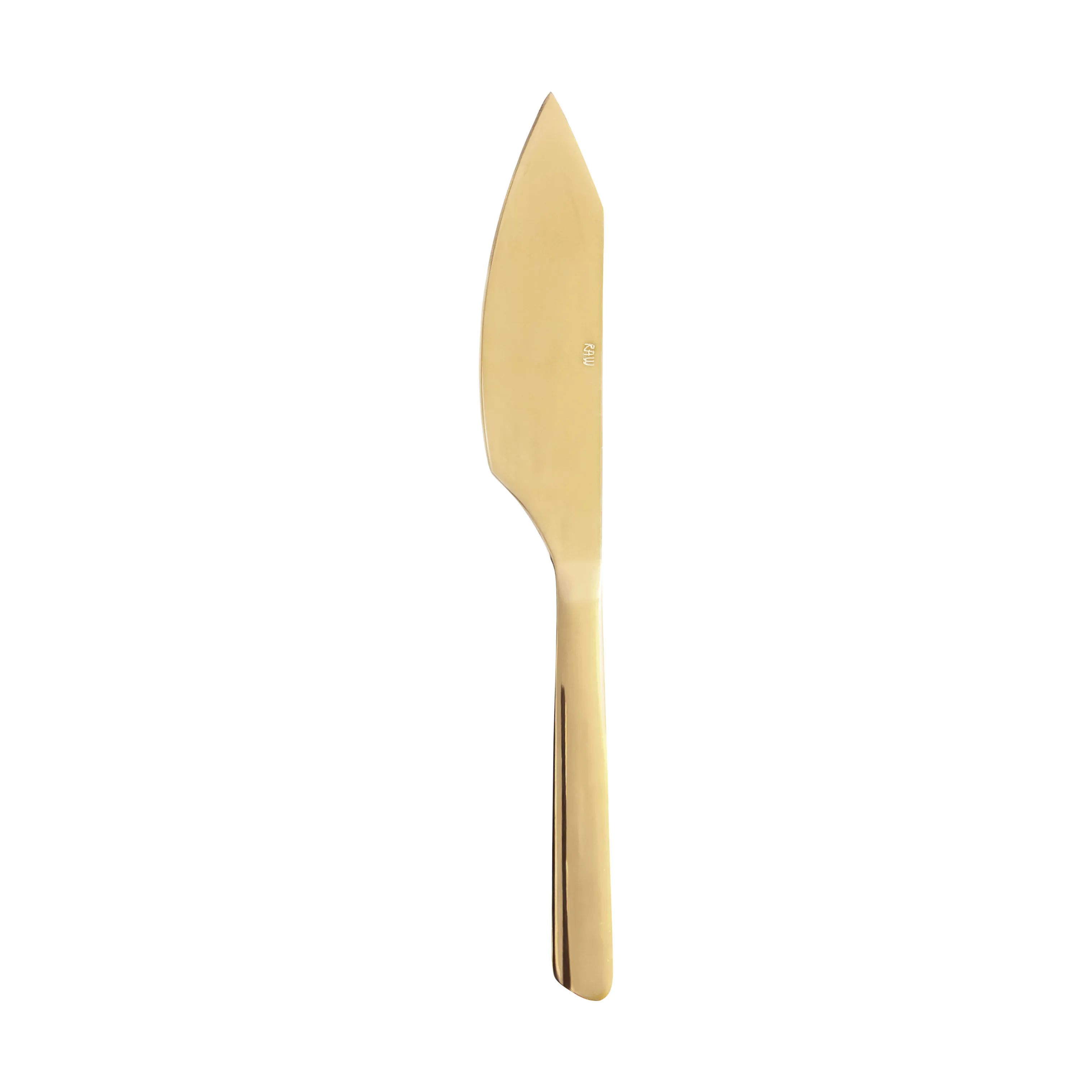 RAW by Aida Lagkageknive og -spader Lagkagekniv i Guld, 1