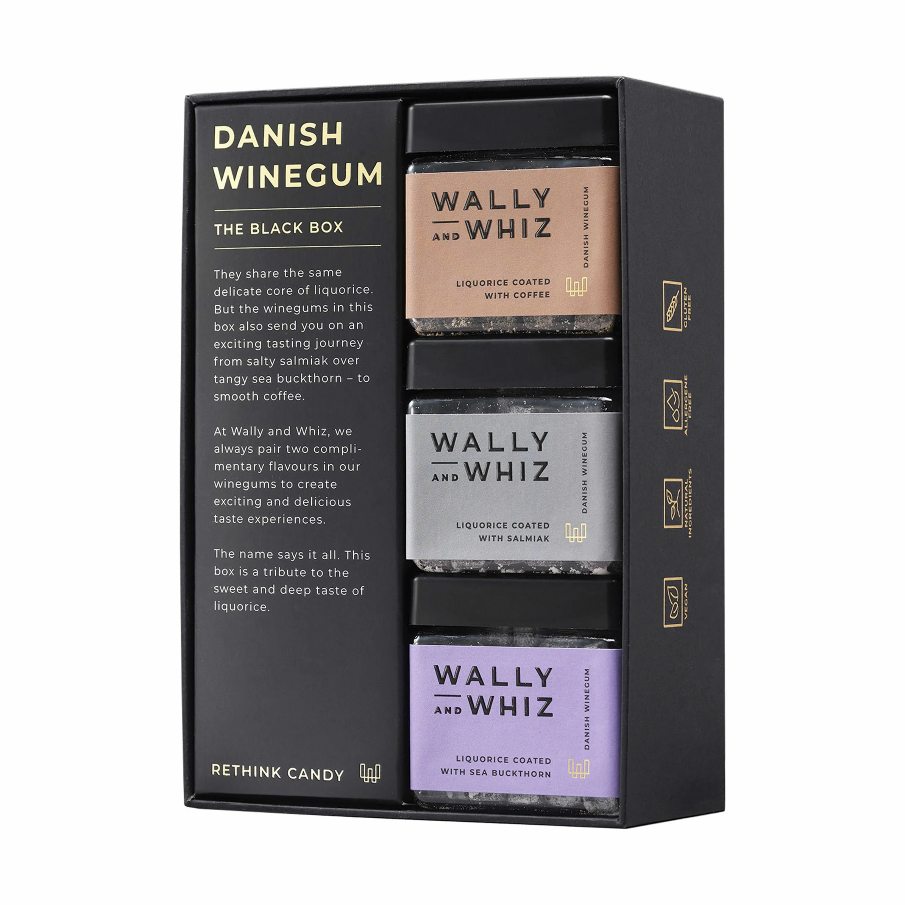 Wally and Whiz Søde sager Vingummi - The Black Box i Sort, 1