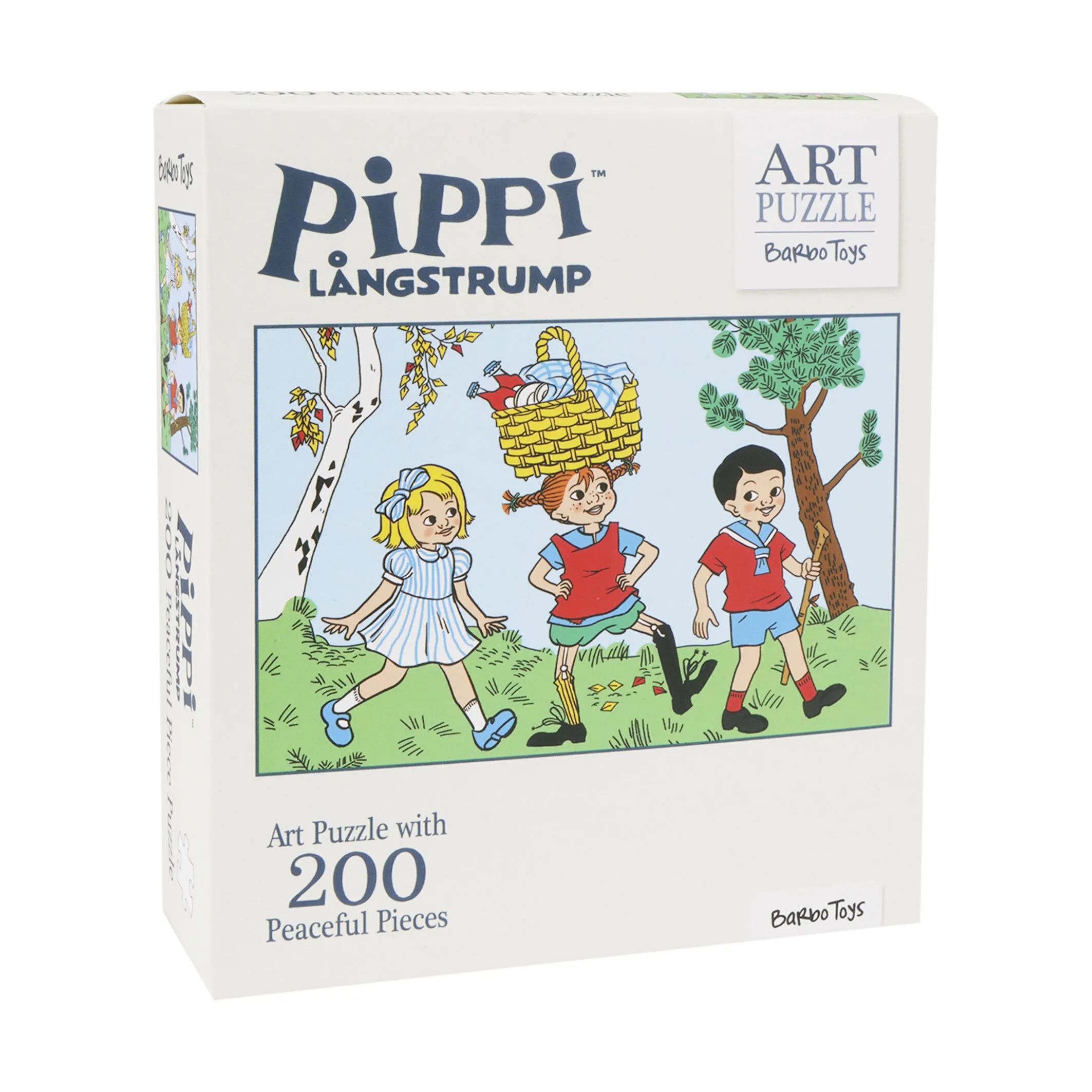 Barbo Toys Puslespil Astrid Lindgren Puslespil - Pippi Langstrømpe i Pippi Langstrømpe, 3