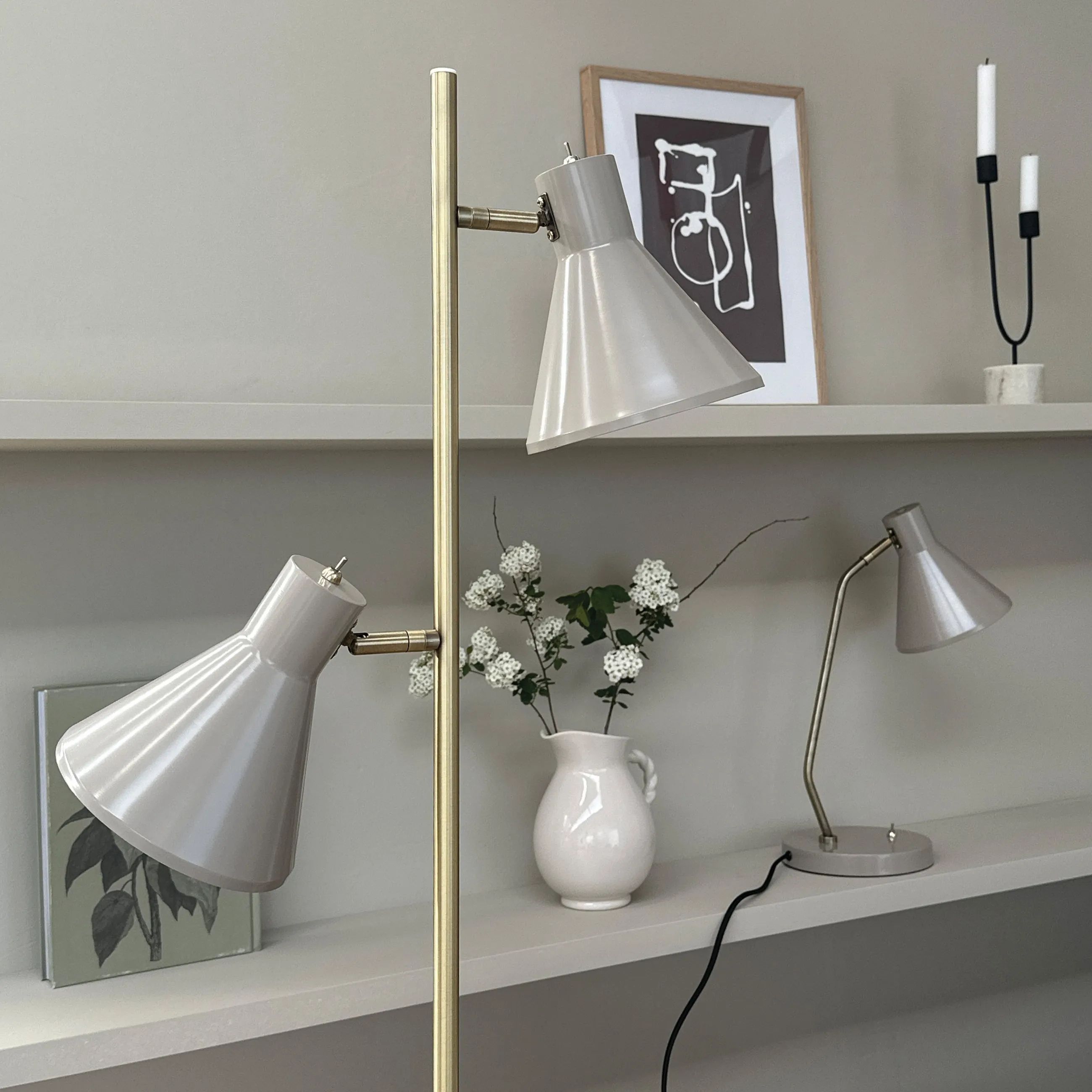 Dyberg Larsen Gulvlamper Sleep Gulvlampe i Brun, 2
