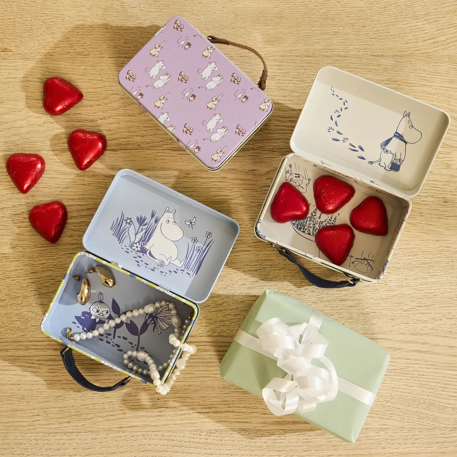 Barbo Toys Til børneværelset Moomin Kuffert i Lilla, 3