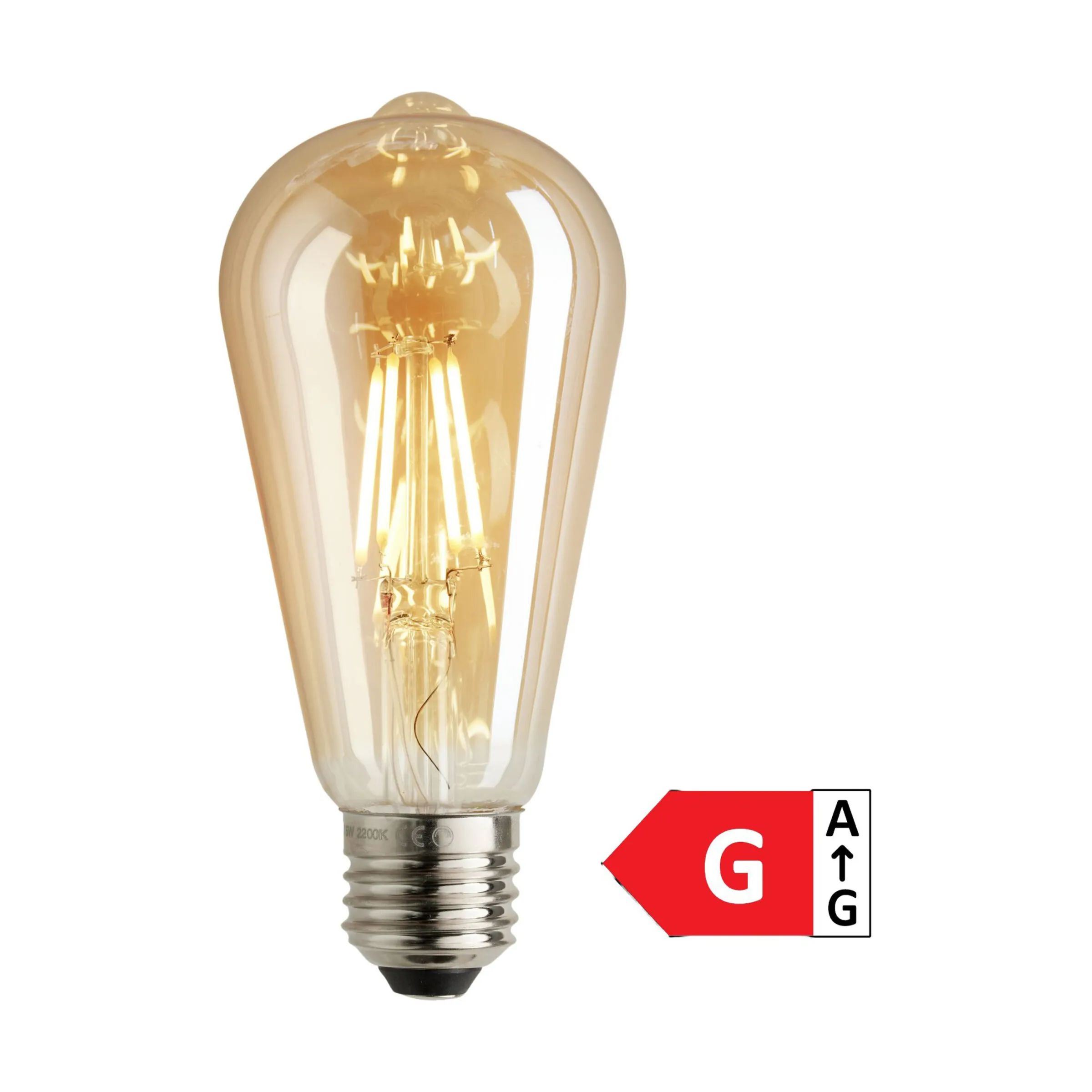 Halo Design LED-pærer Deko Drops LED Lyspære i Amber, 1