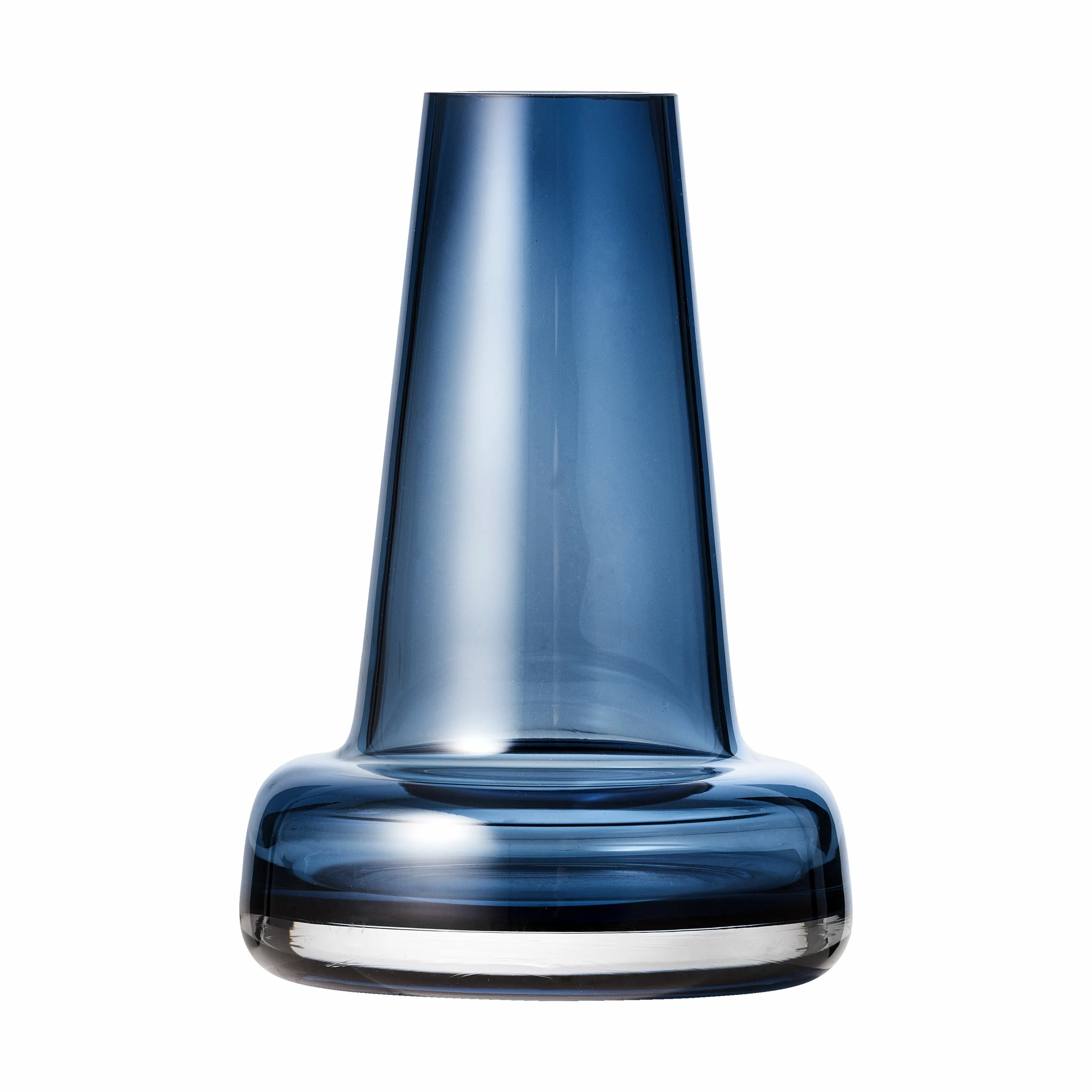 Holmegaard Vaser Flora Vase i Blå, 12 cm, 1