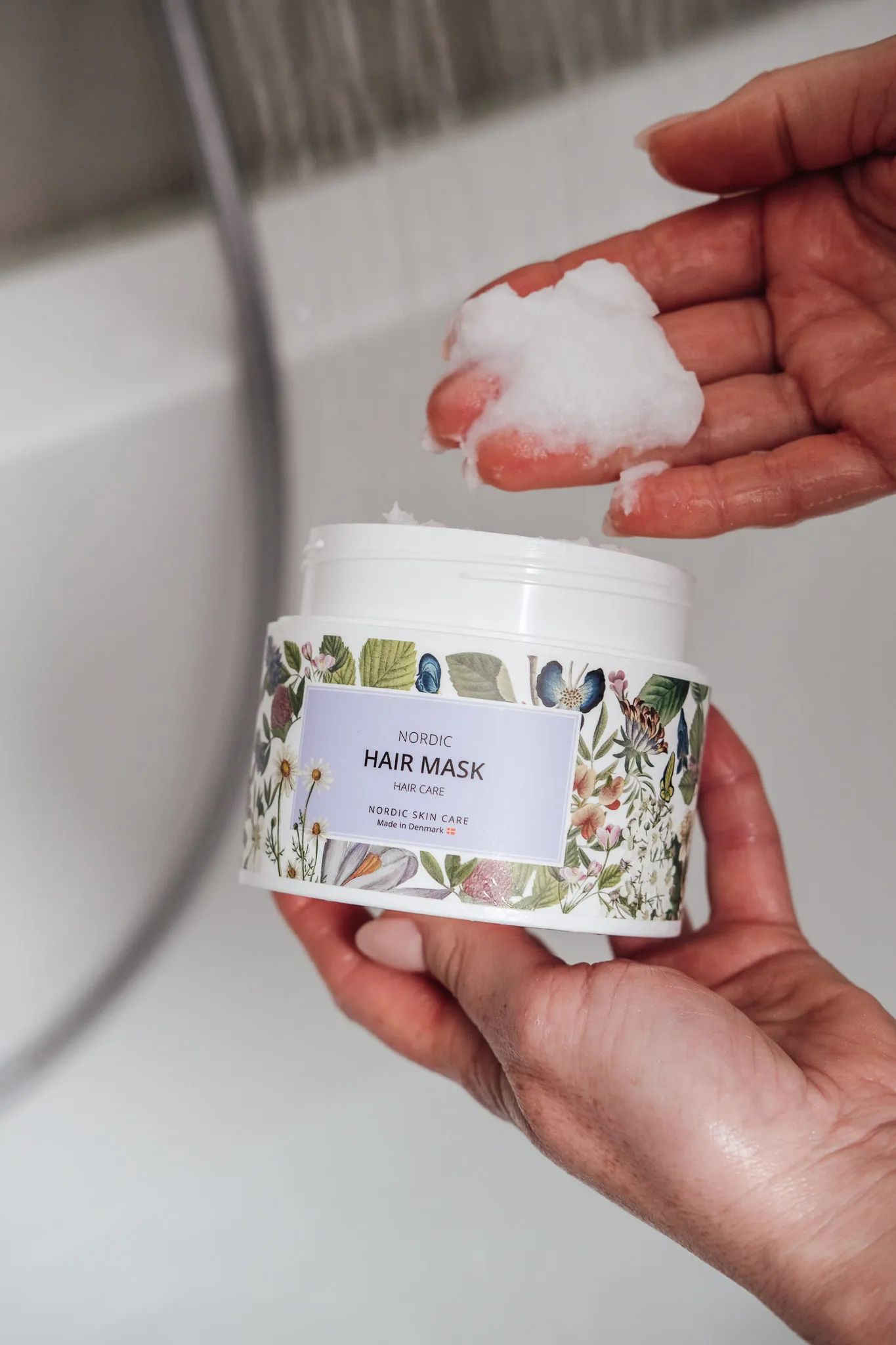 Raunsborg Shampoo og hårpleje Nordic Moisture & Repair Hårmaske i Hvid, 3