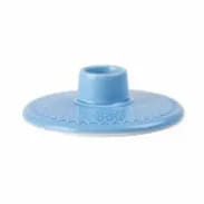 Lyngby Porcelæn Kronelysestage Rhombe Color Kronelysestage i Lyseblå, 3