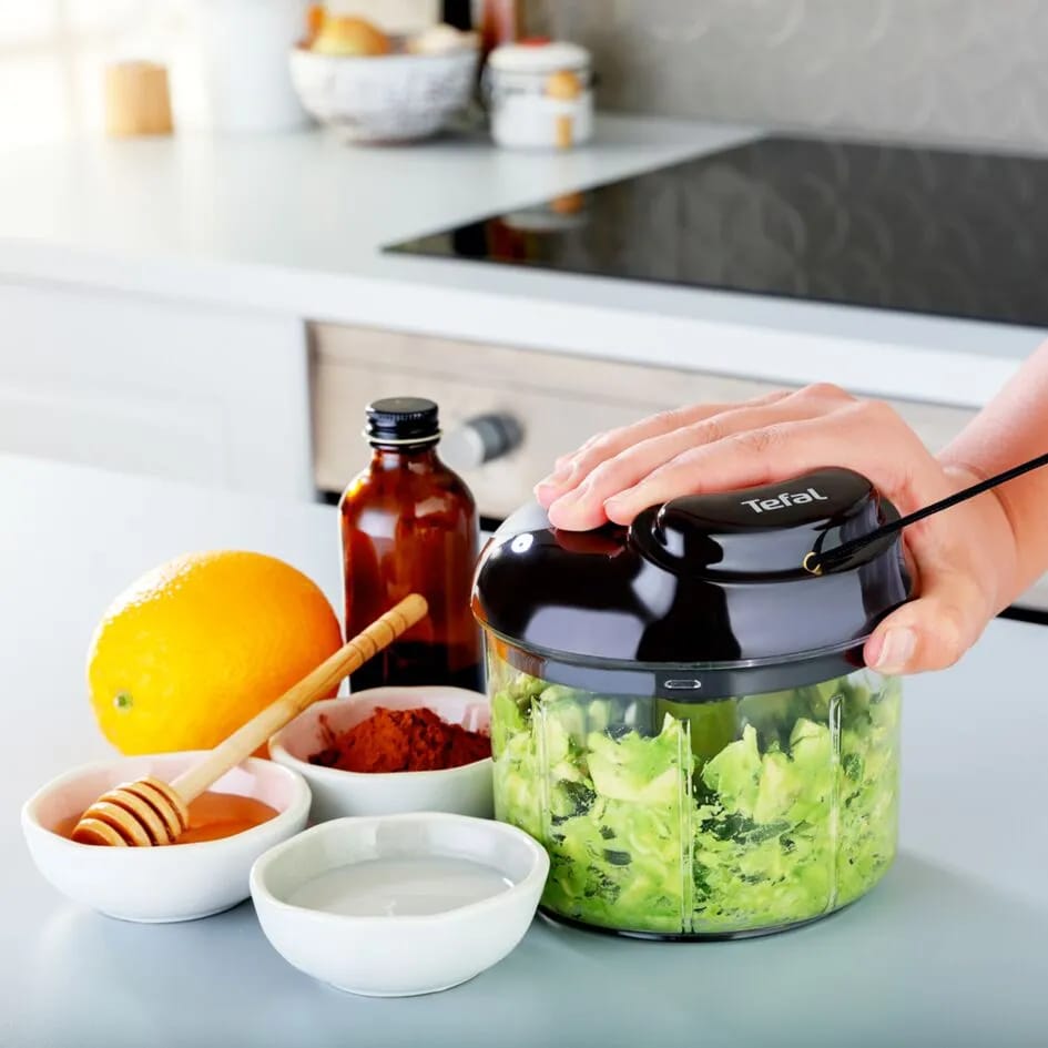 Tefal Minihakkere 5 second chopper Minihakker i Klar / Sort / Grøn, 2