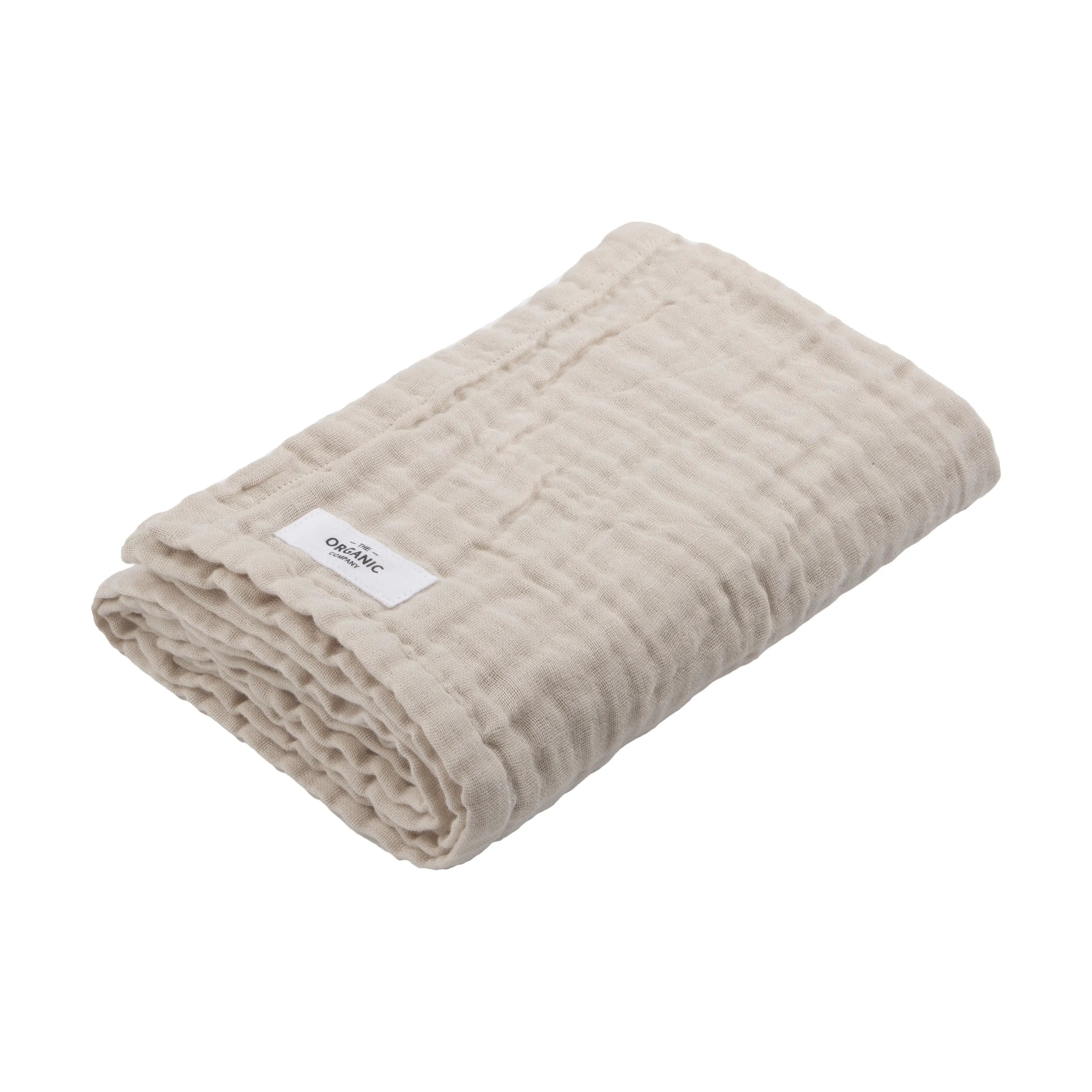 The Organic Company Håndklæder FINE Håndklæde i Beige, 1