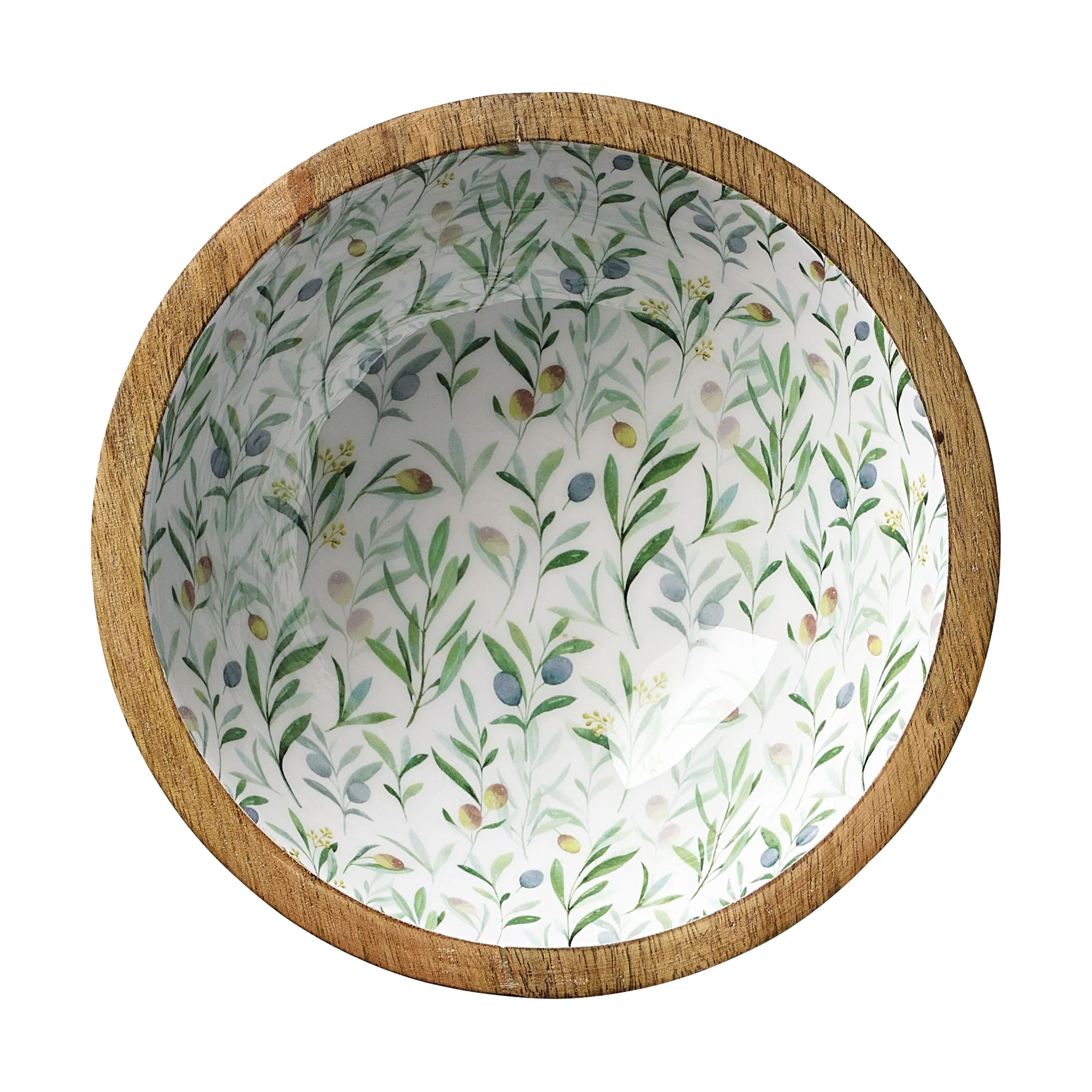 Zassenhaus Serveringsskåle Mango Serveringsskål i Olive, H8 x Ø20 cm, 3