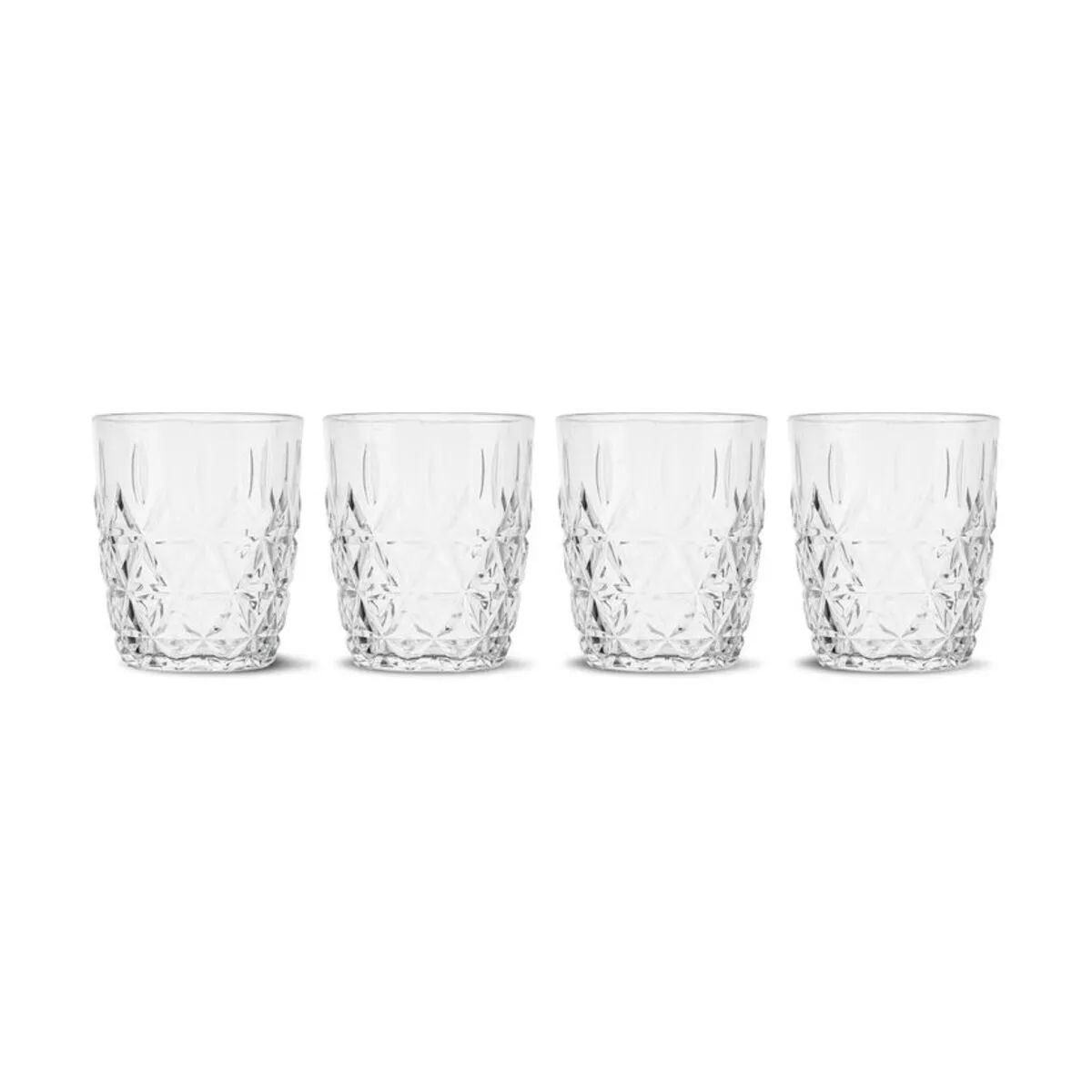 Sagaform Vandglas Picnic Juni Vandglas - 4 stk. i Clear, 1