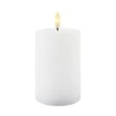 Sirius LED-lys Sille LED Bloklys i Hvid, H12,5 x Ø7,5 cm, 1