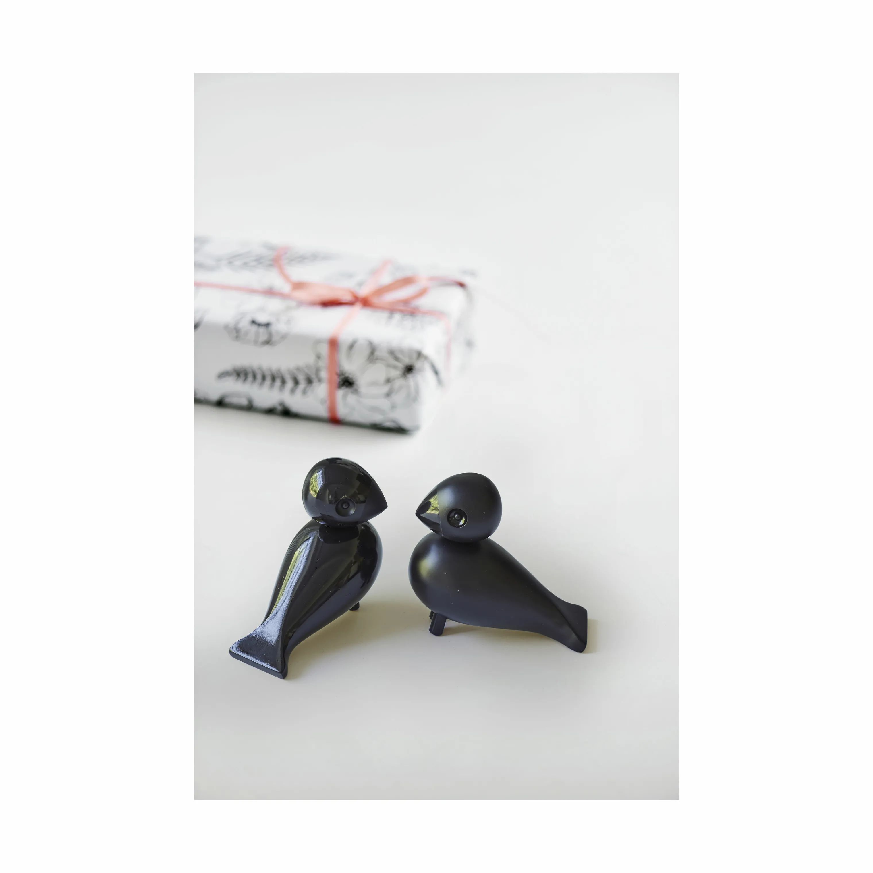 Kay Bojesen Dyrefigurer Turtelduer i Sort, 5