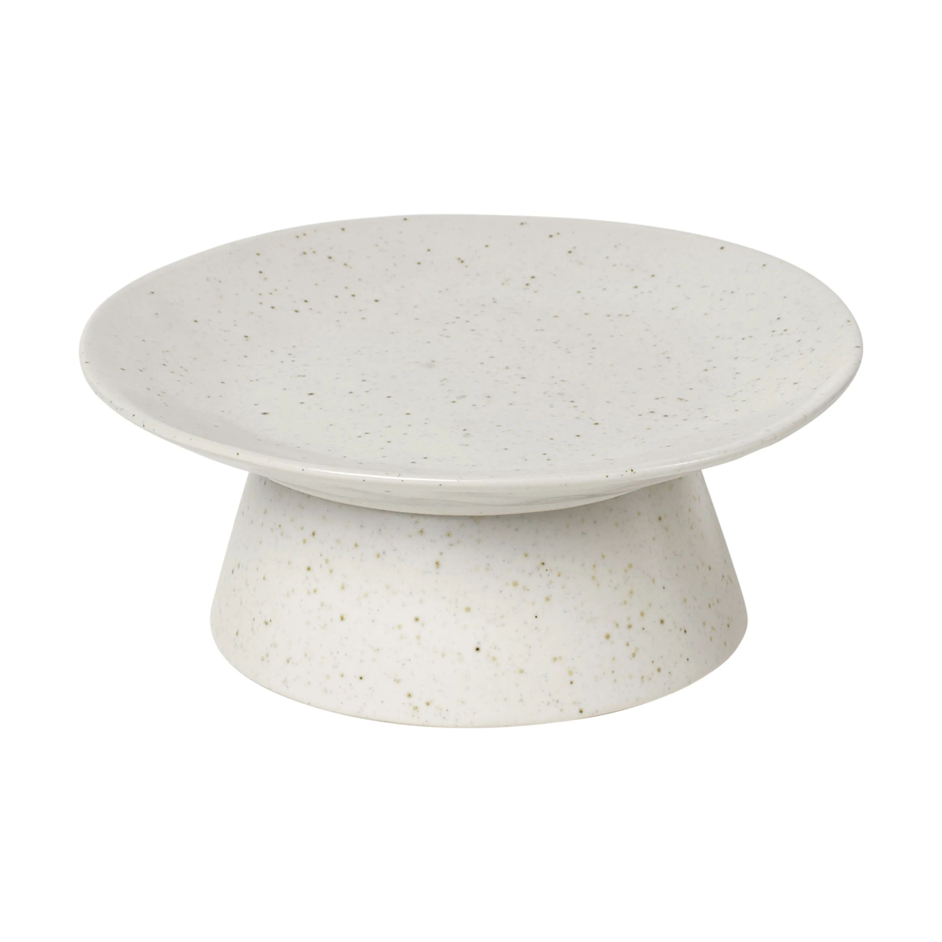 Broste Copenhagen Lagkagefade NORDIC SAND Nordic Vanilla Kagefad i Cream w. grains, 1