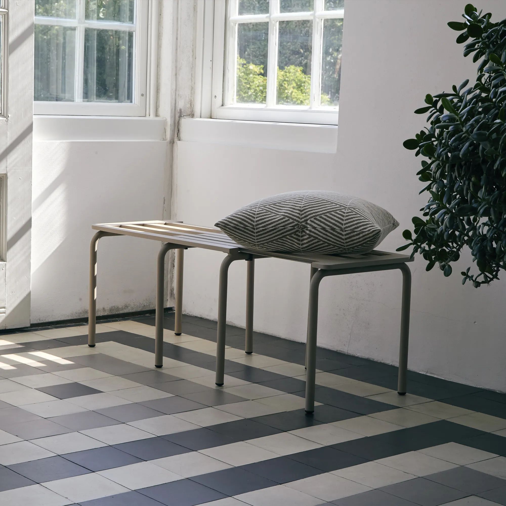 Mandalay Havebænke Ivy Bænk i Taupe, 2