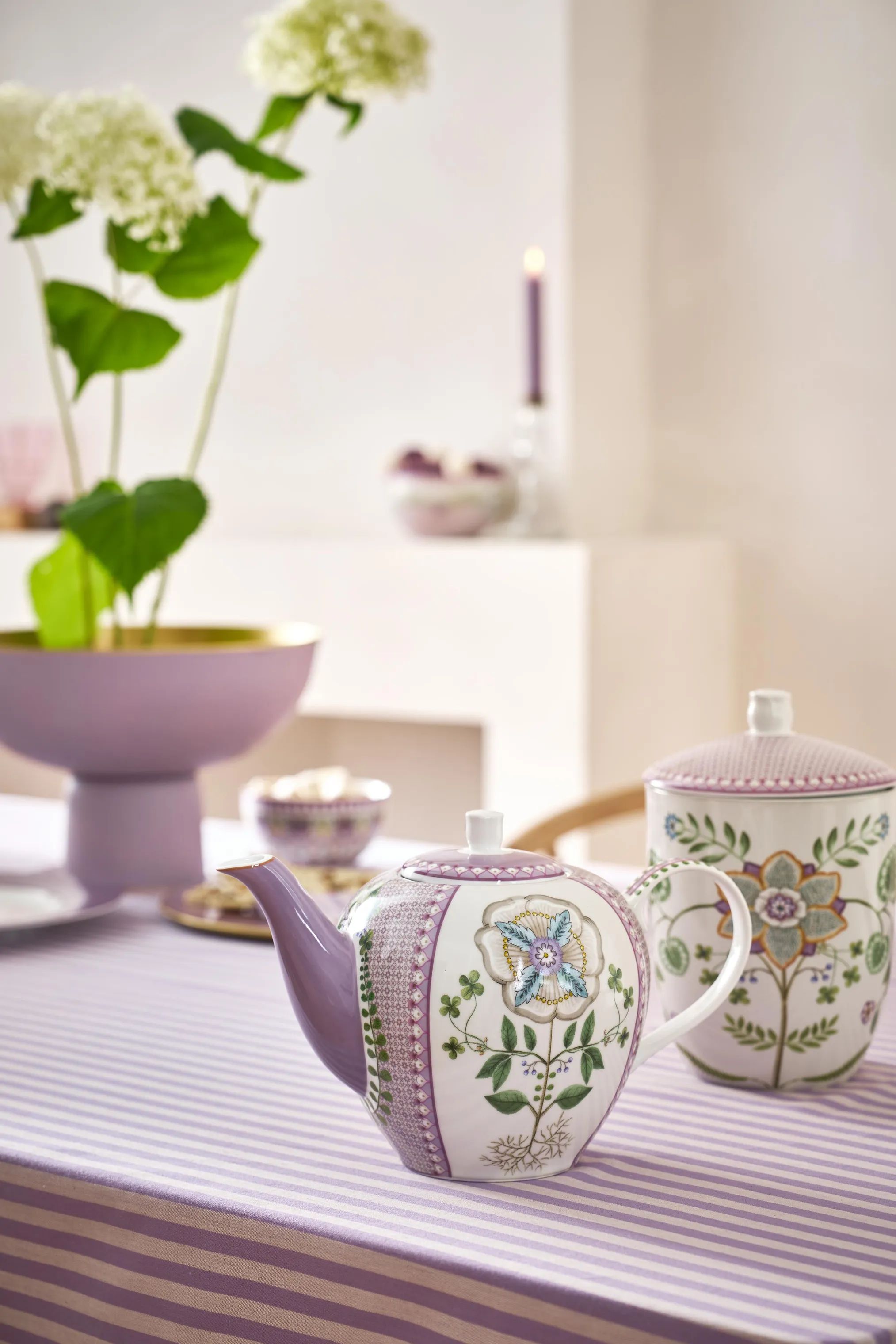 PIP Studio Tekander Lily & Lotus Tekande i Lilac, 2