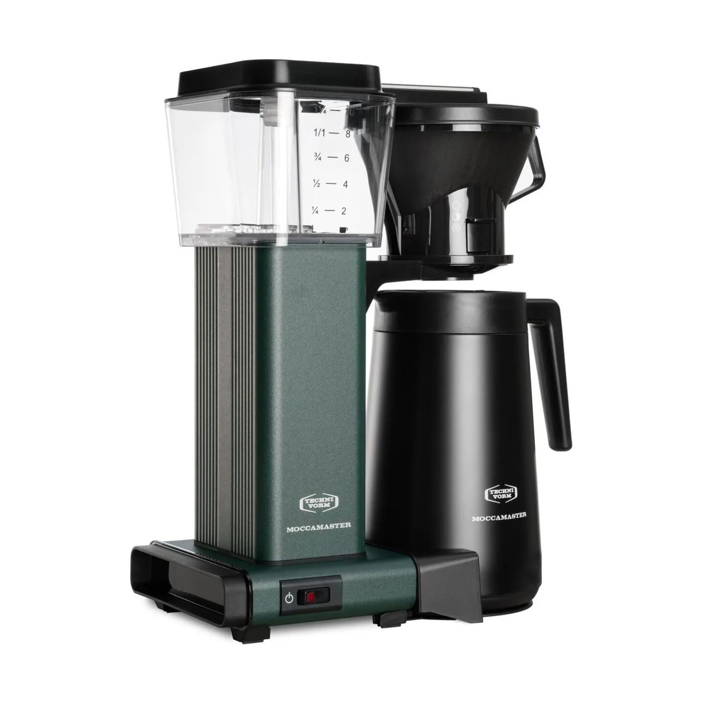 Moccamaster Kaffemaskiner Manual Thermo Kaffemaskine i Forest Green, 4