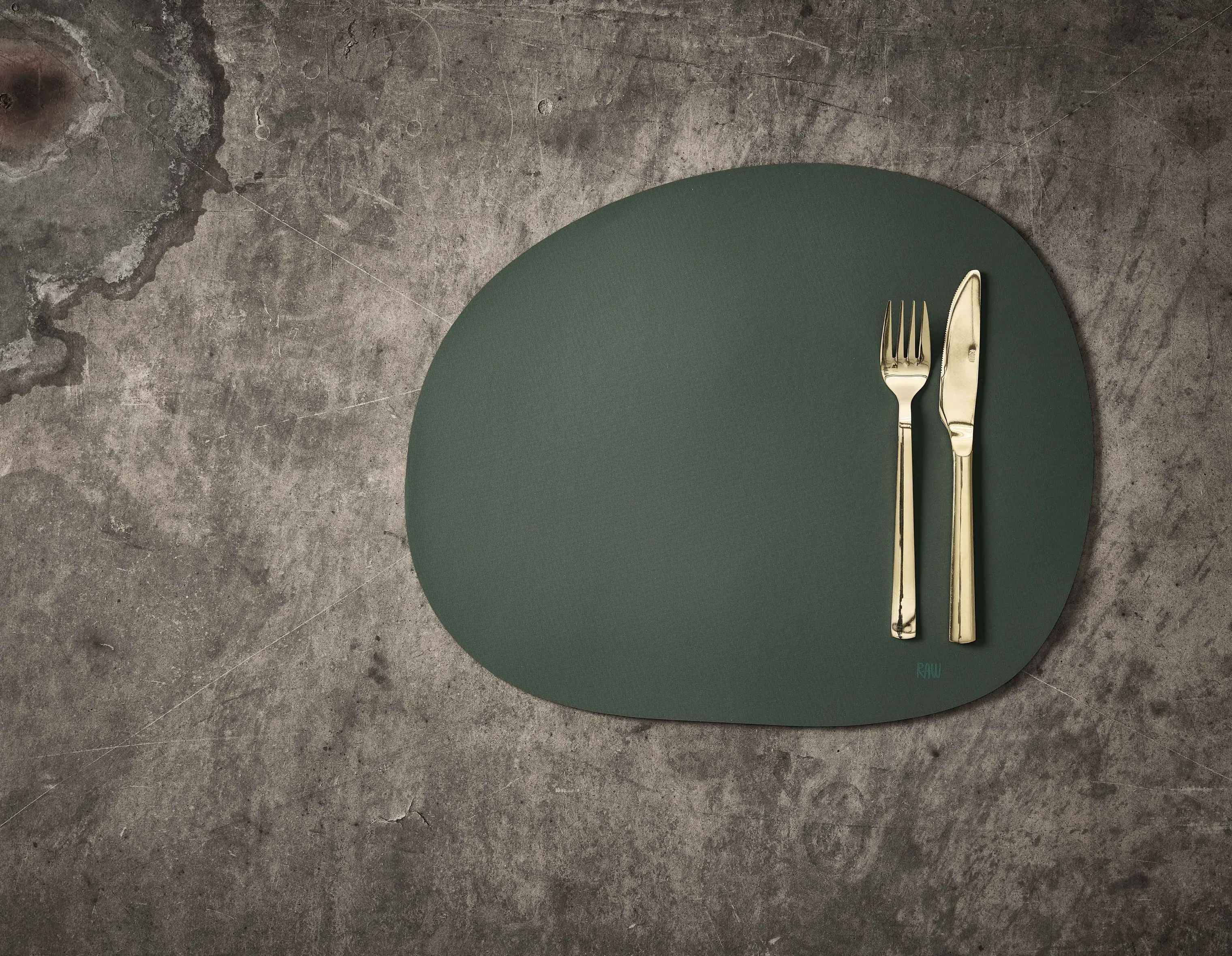 RAW by Aida Dækkeservietter Dækkeserviet i Dark green, 2